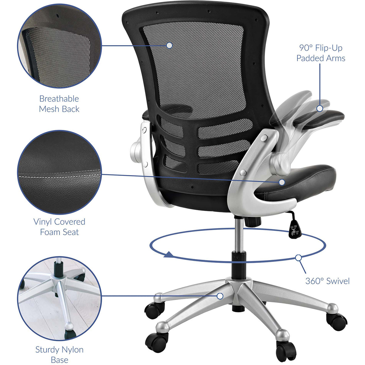 Atlas Office Chair Black