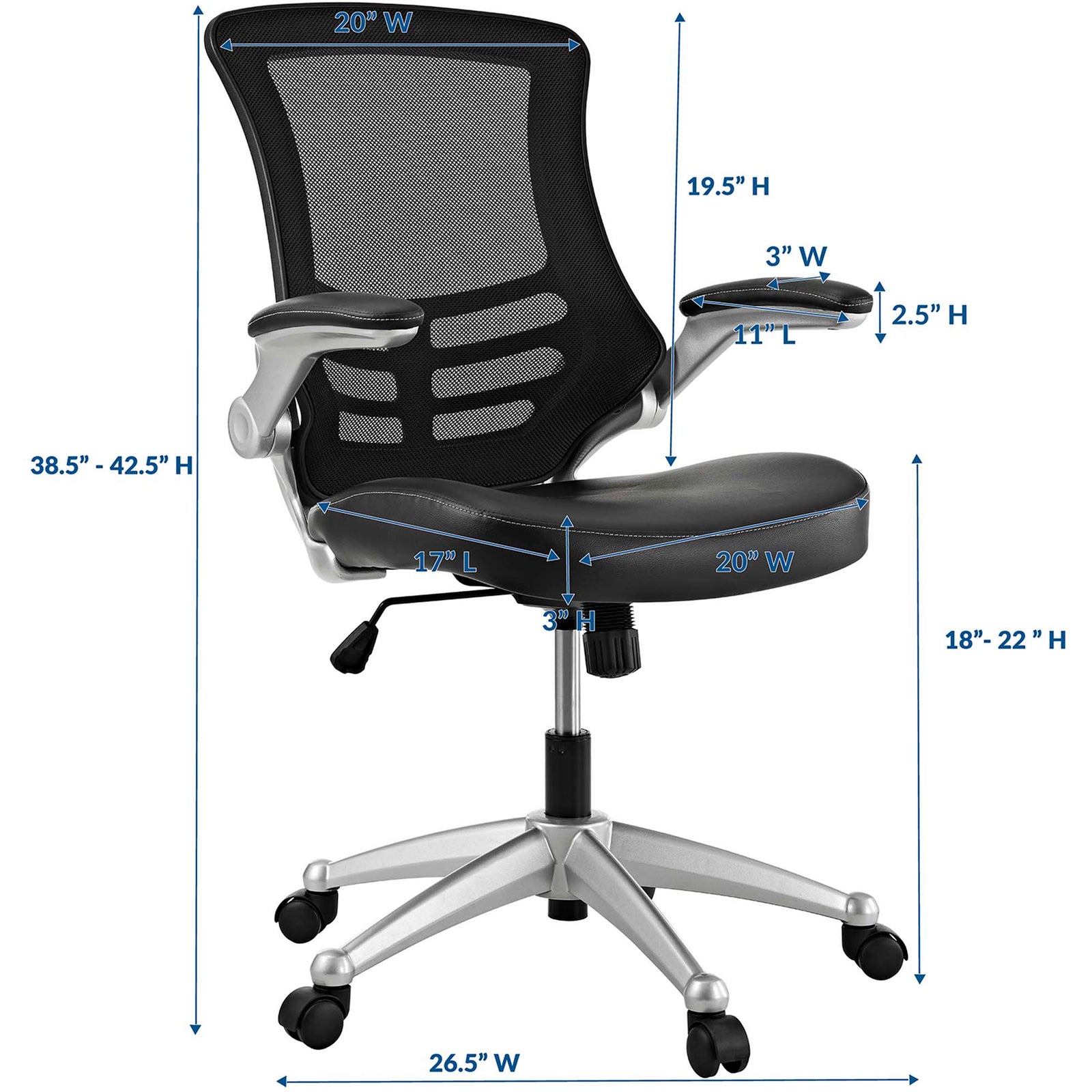Atlas Office Chair Black