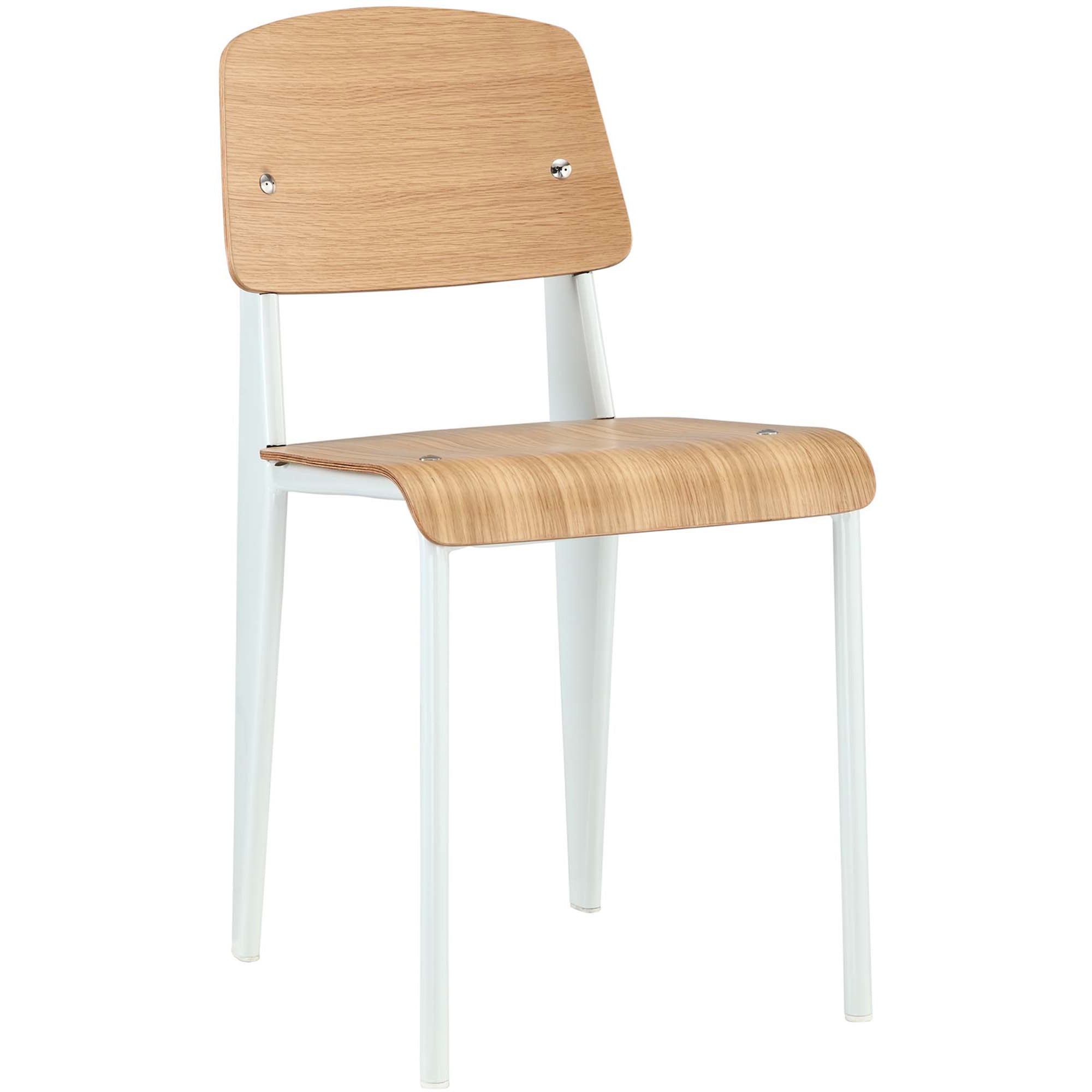 Calypso Dining Side Chair Natural/White