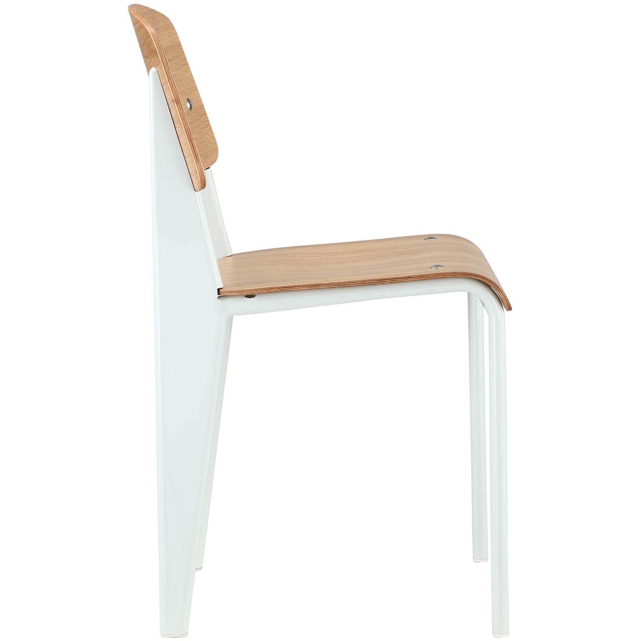 Calypso Dining Side Chair Natural/White