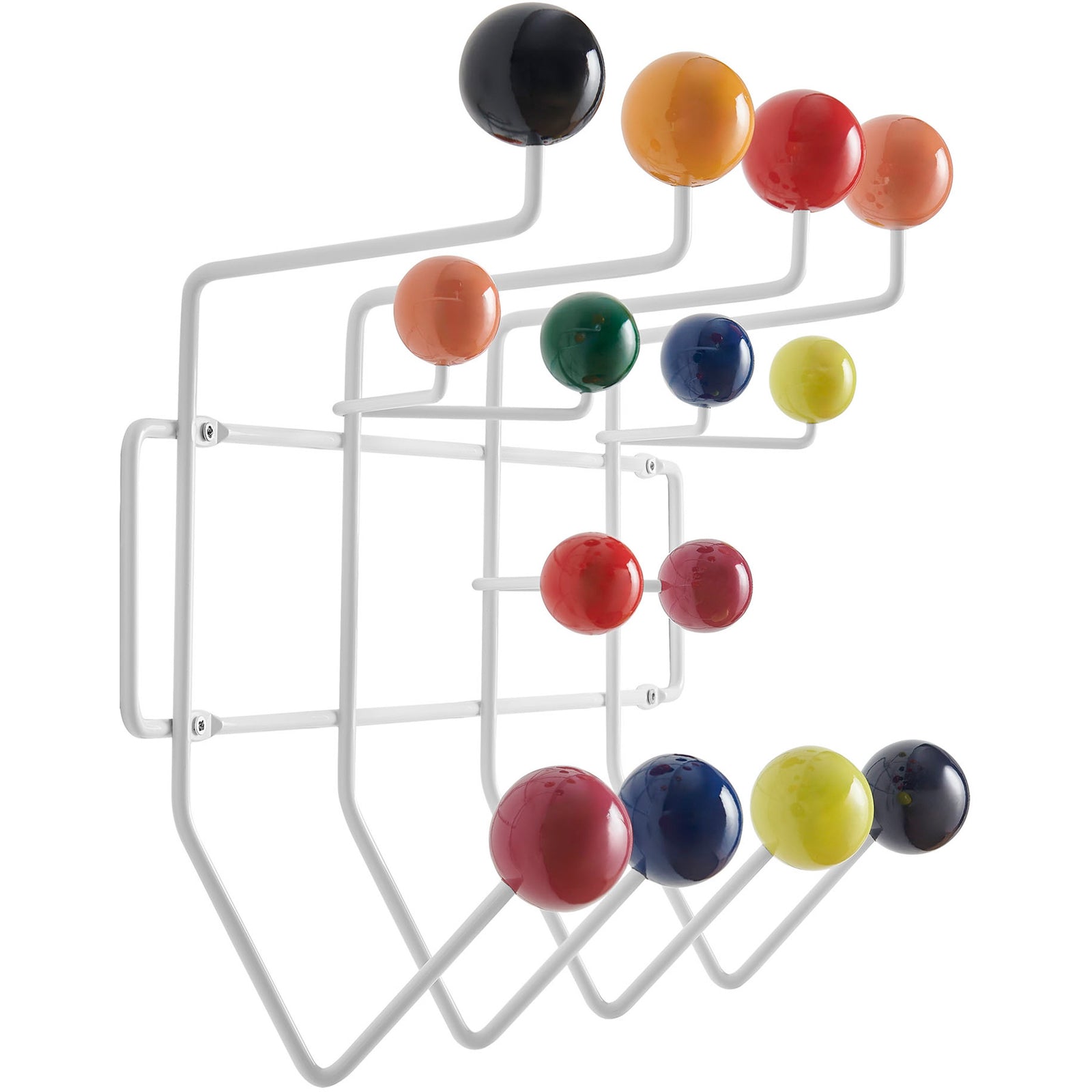 Gumball Coat Rack Multicolored