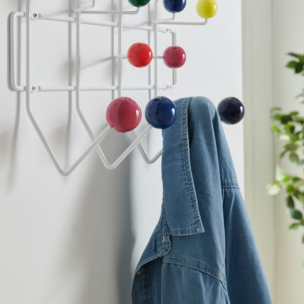 Gumball Coat Rack Multicolored