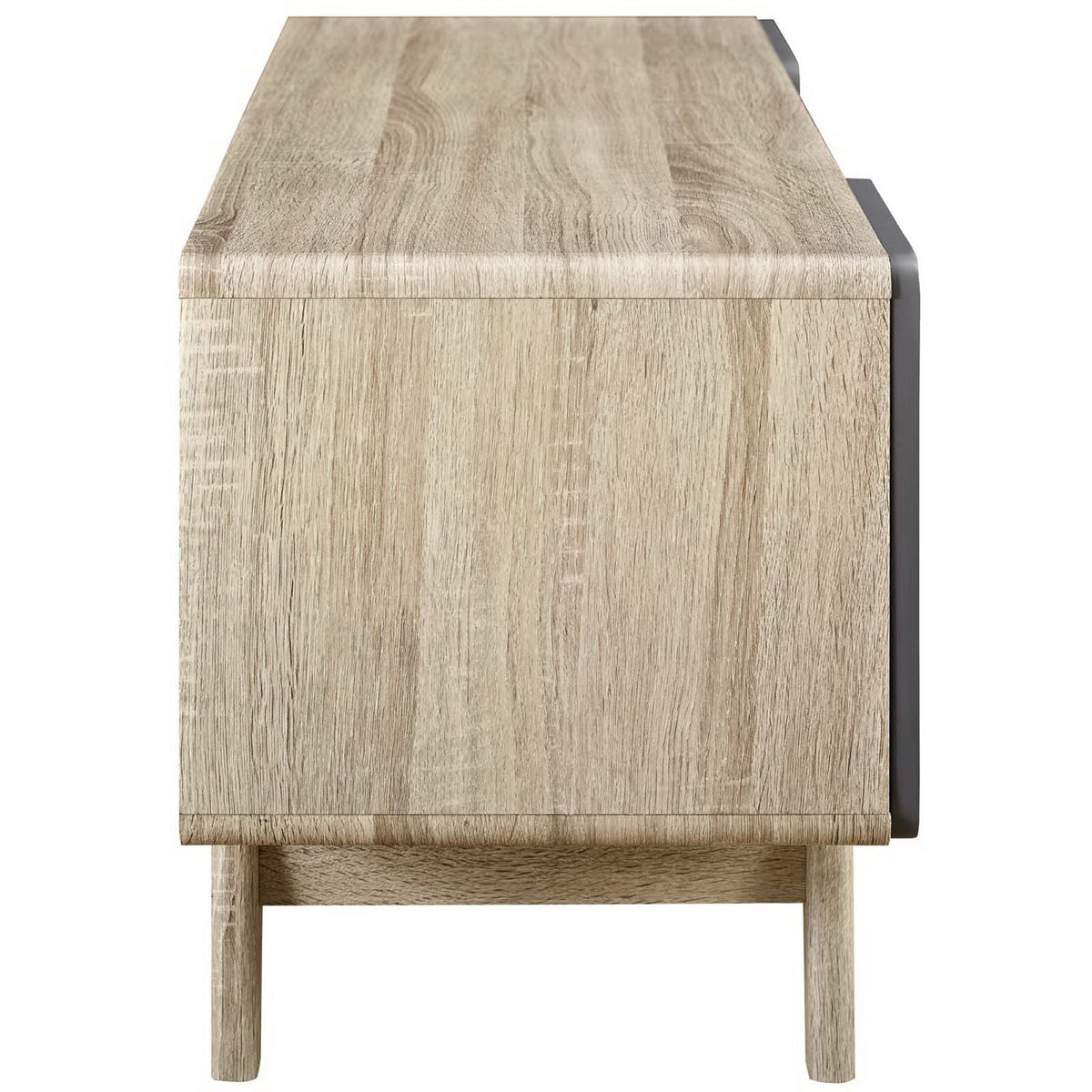 Treck TV Stand Natural Gray