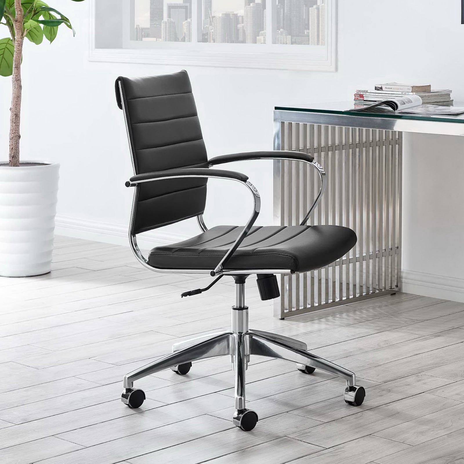 Jiverton Mid Back Office Chair Black