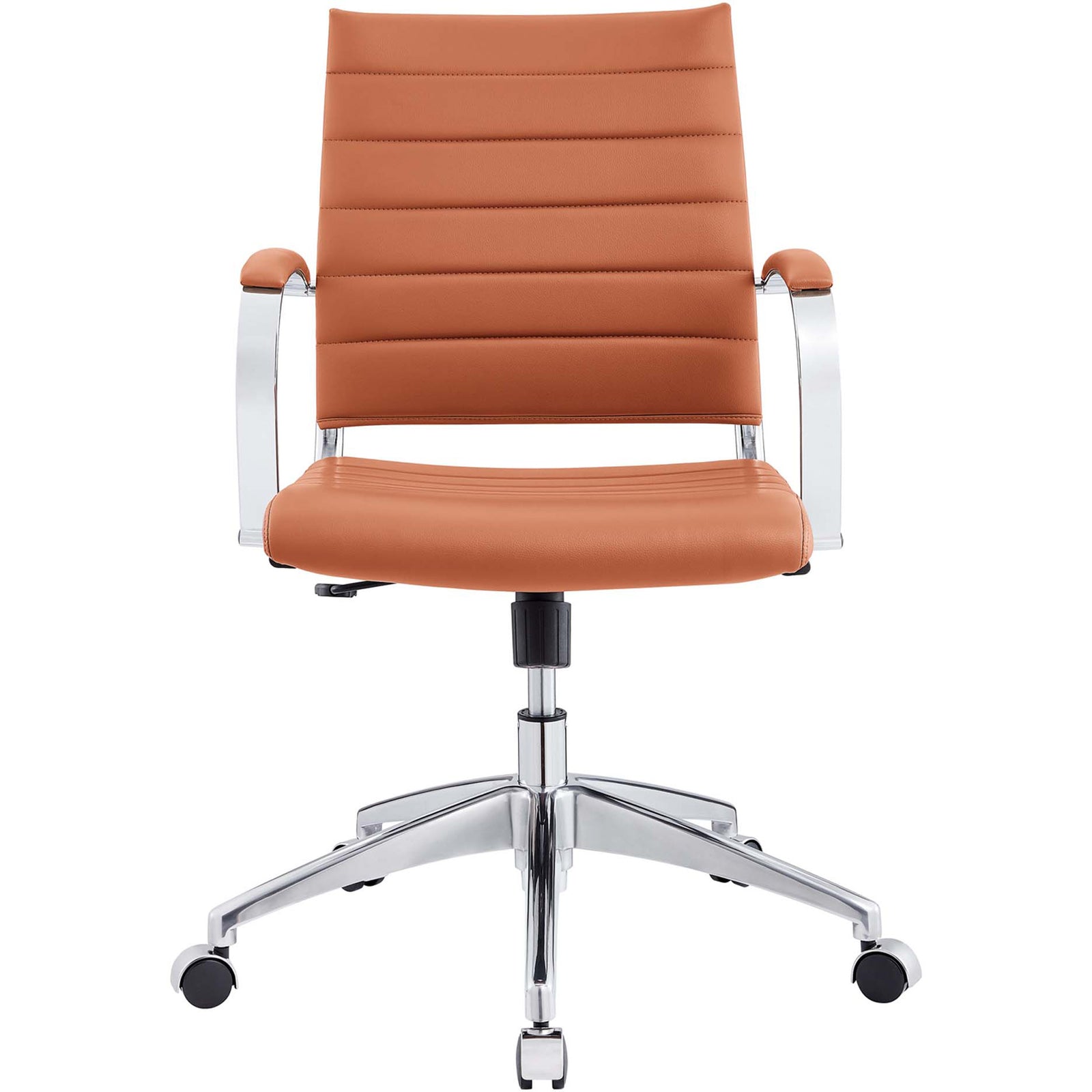 Jiverton Mid Back Office Chair Terracotta