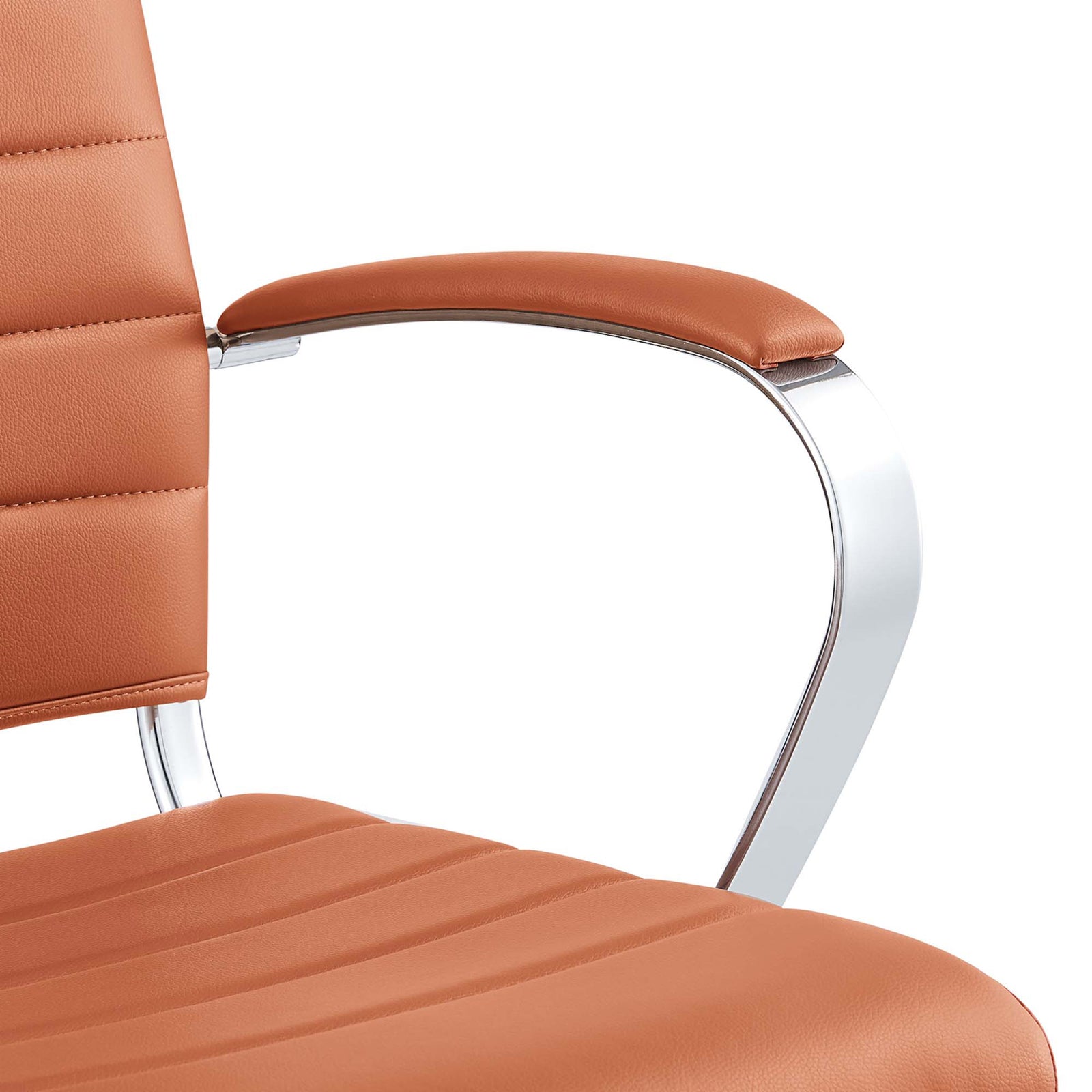 Jiverton Mid Back Office Chair Terracotta