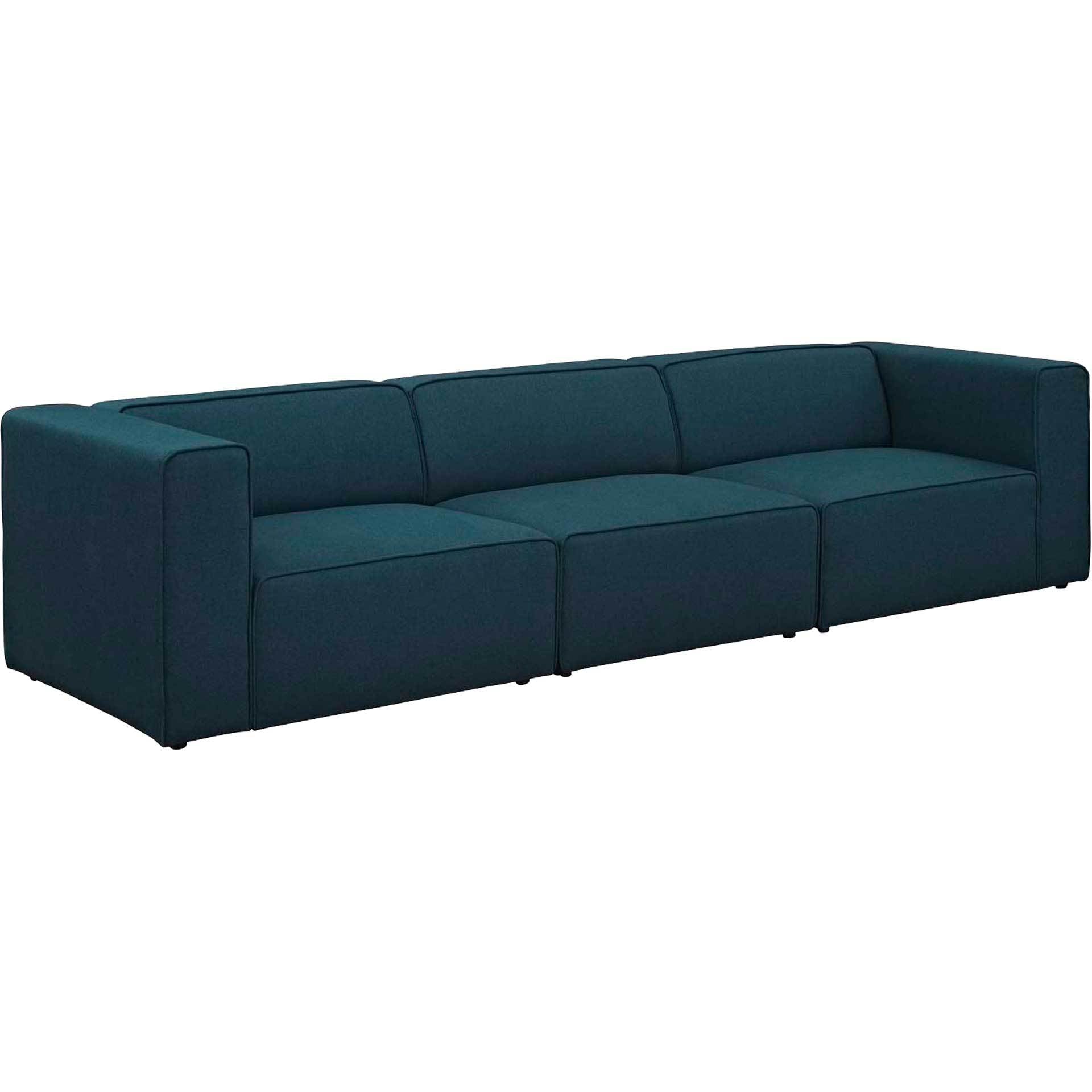 Maisie Fabric Sofa Blue