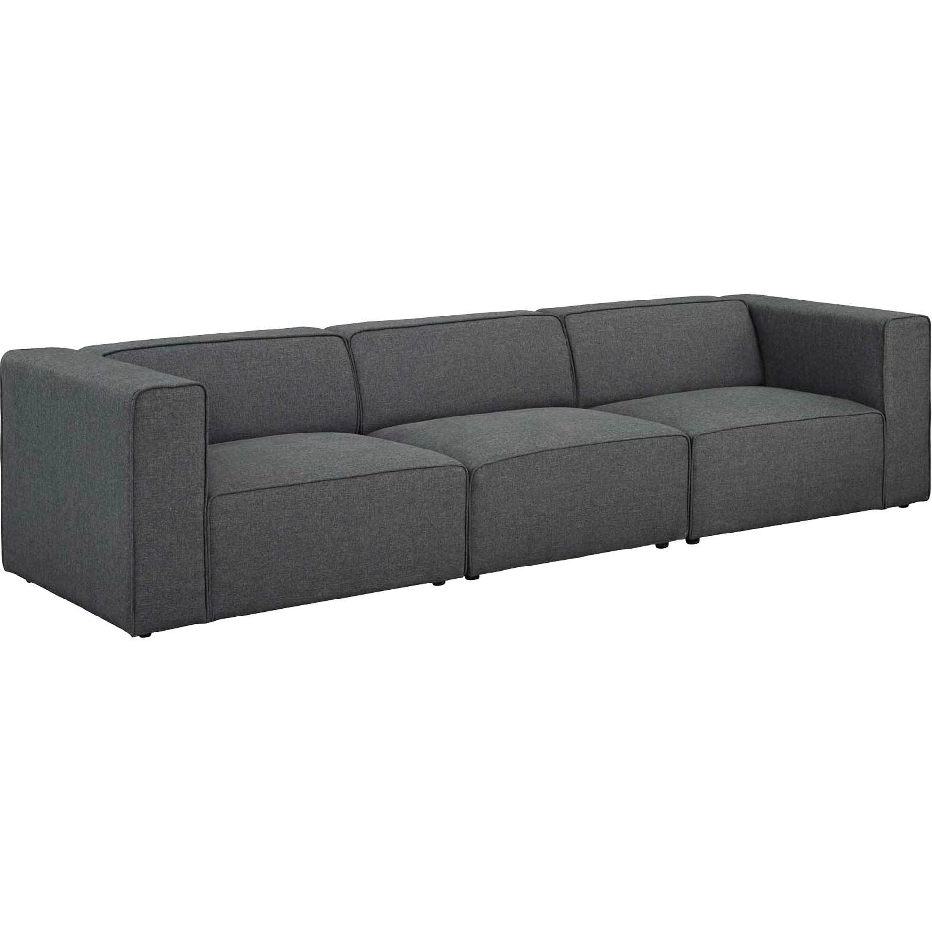 Maisie Fabric Sofa Gray