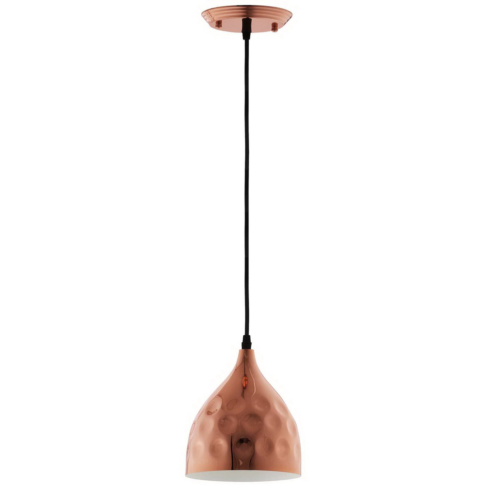 Dimora Bell-Shaped Pendant Light Rose Gold