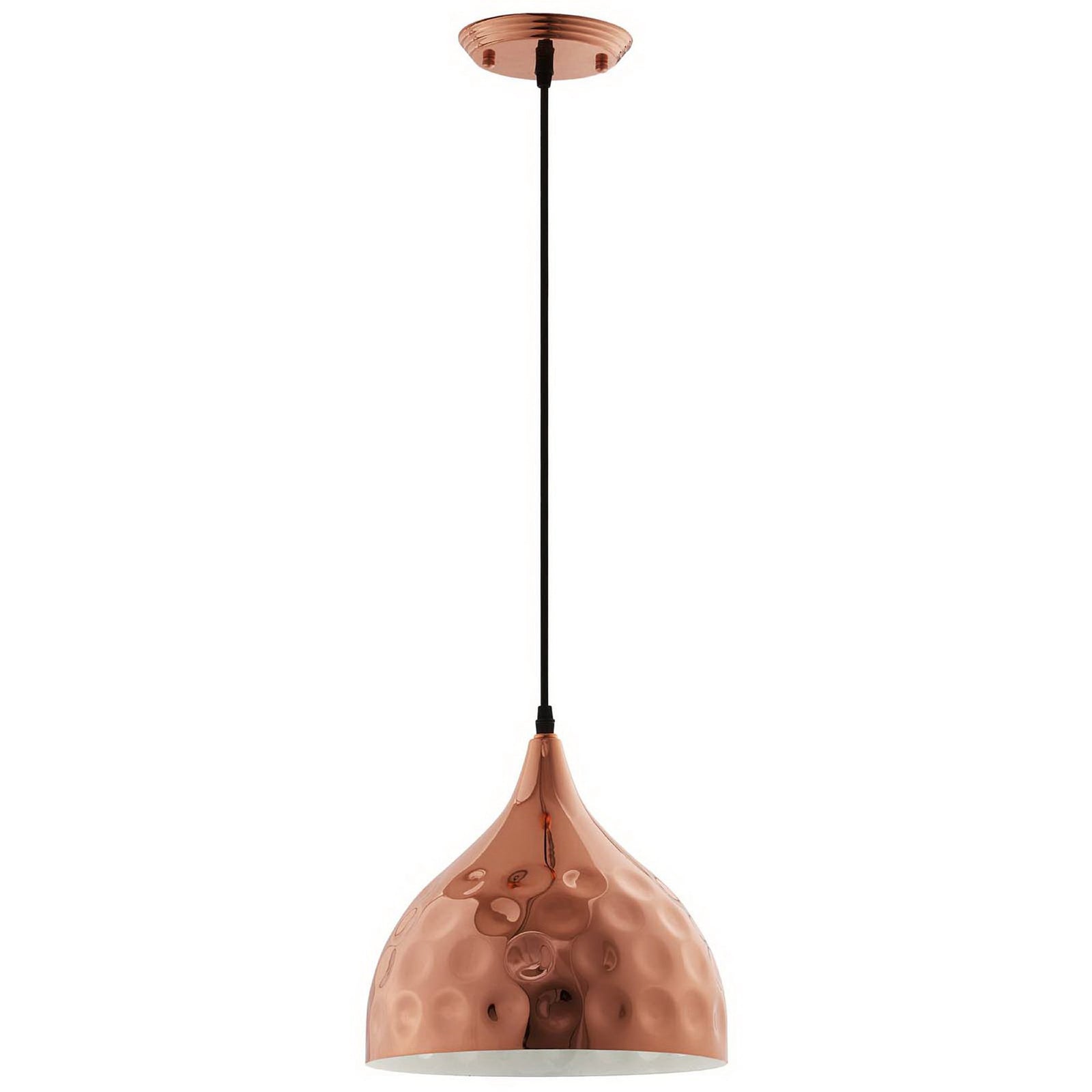 Dimora Bell-Shaped Pendant Light Rose Gold