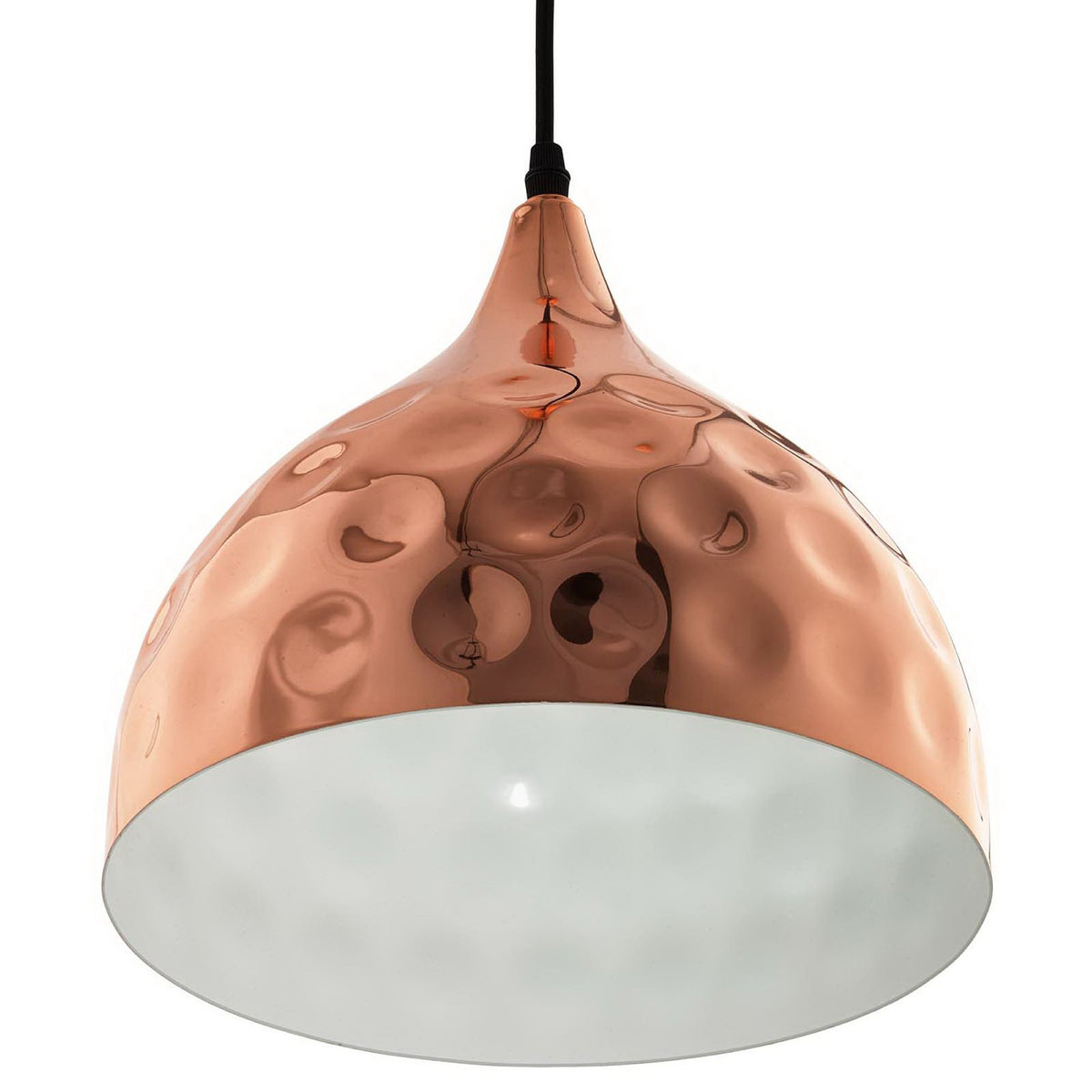 Dimora Bell-Shaped Pendant Light Rose Gold