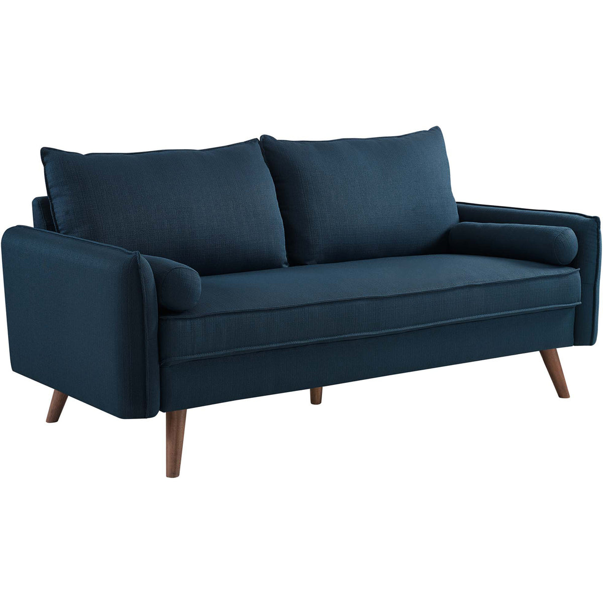 Revelstoke Upholstered Fabric Sofa Azure