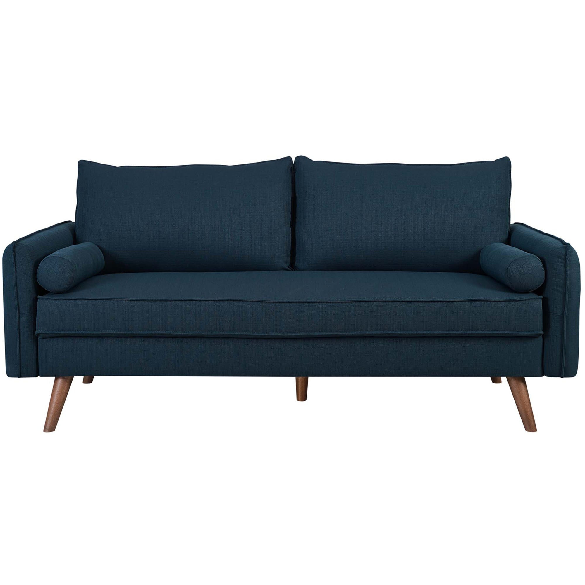 Reverie Upholstered Fabric Sofa Azure