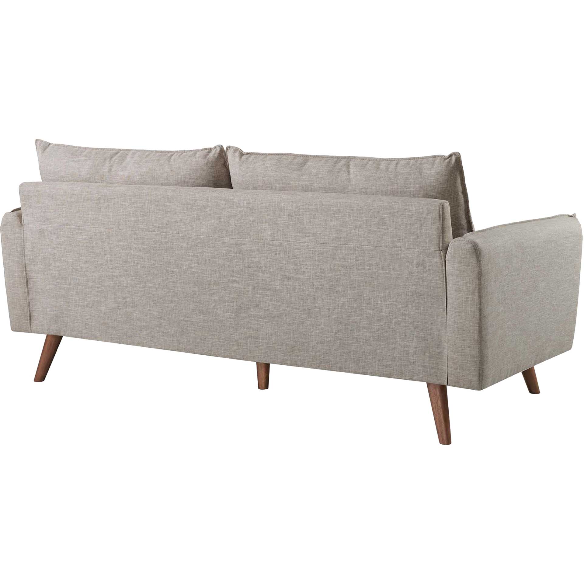 Raylee Upholstered Fabric Sofa Beige