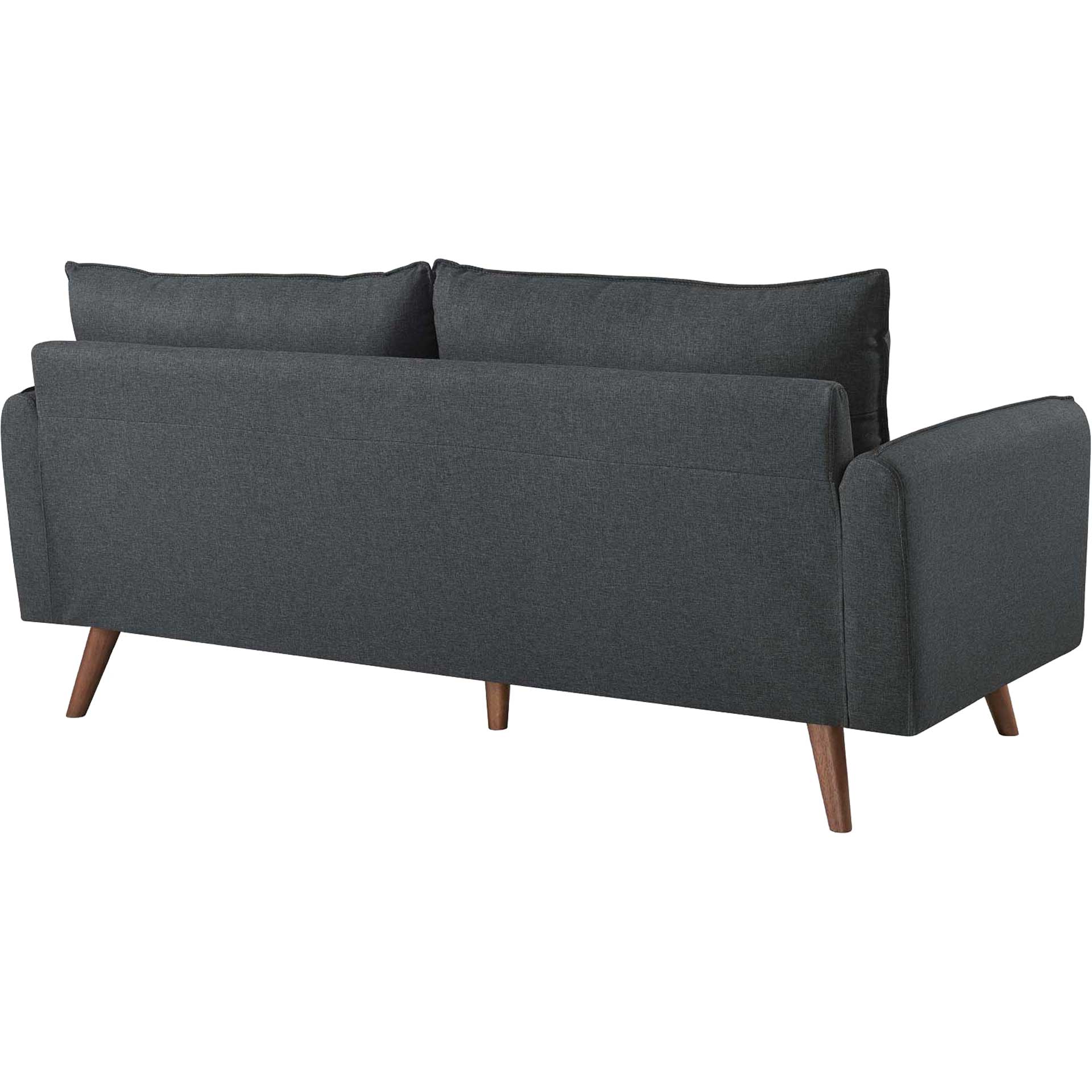 Raylee Upholstered Fabric Sofa Gray