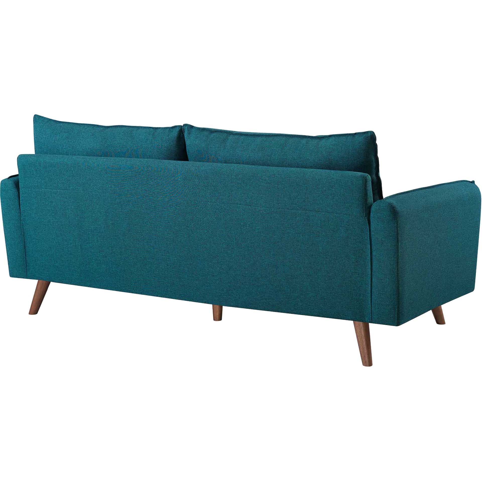 Raylee Upholstered Fabric Sofa Teal