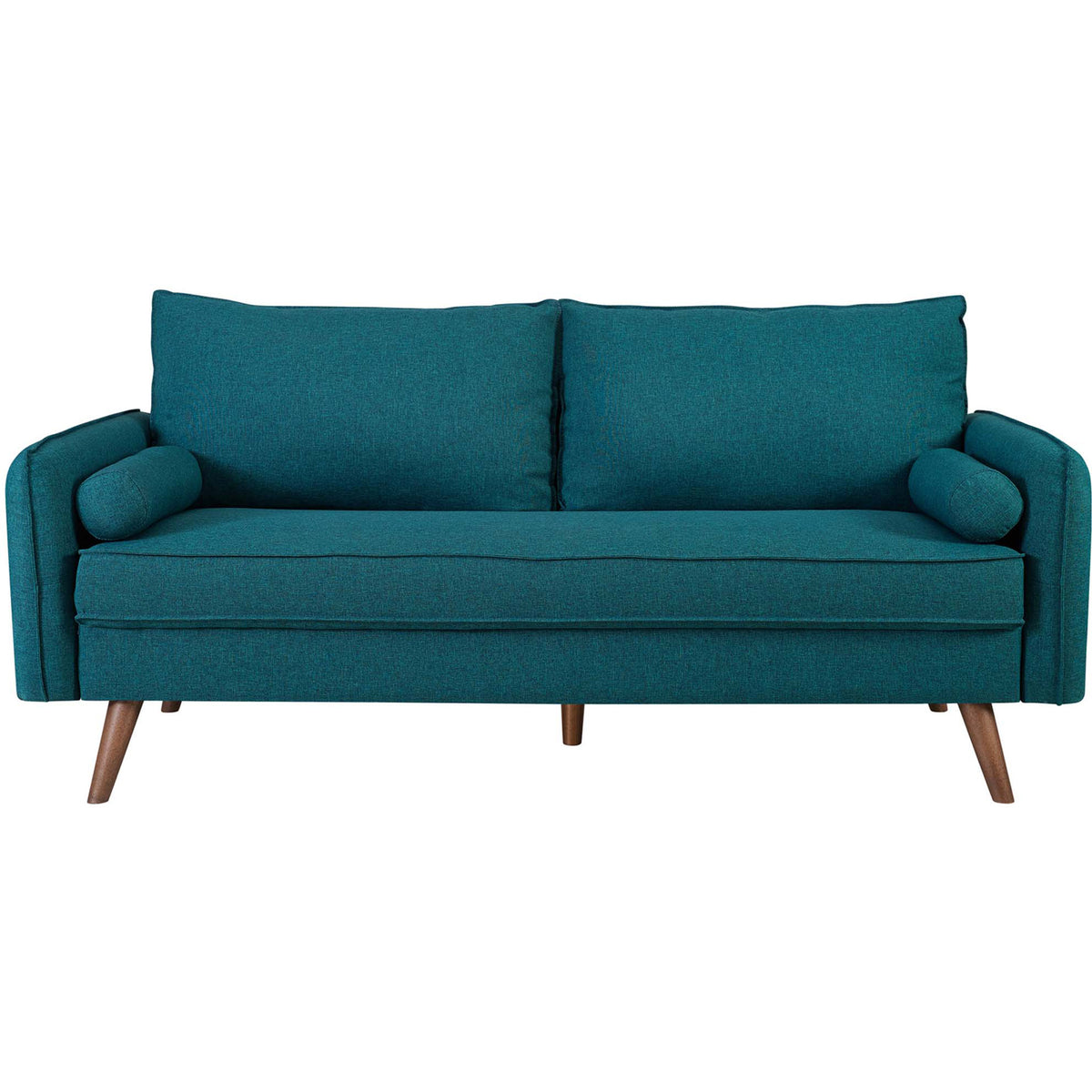 Reverie Upholstered Fabric Sofa Teal