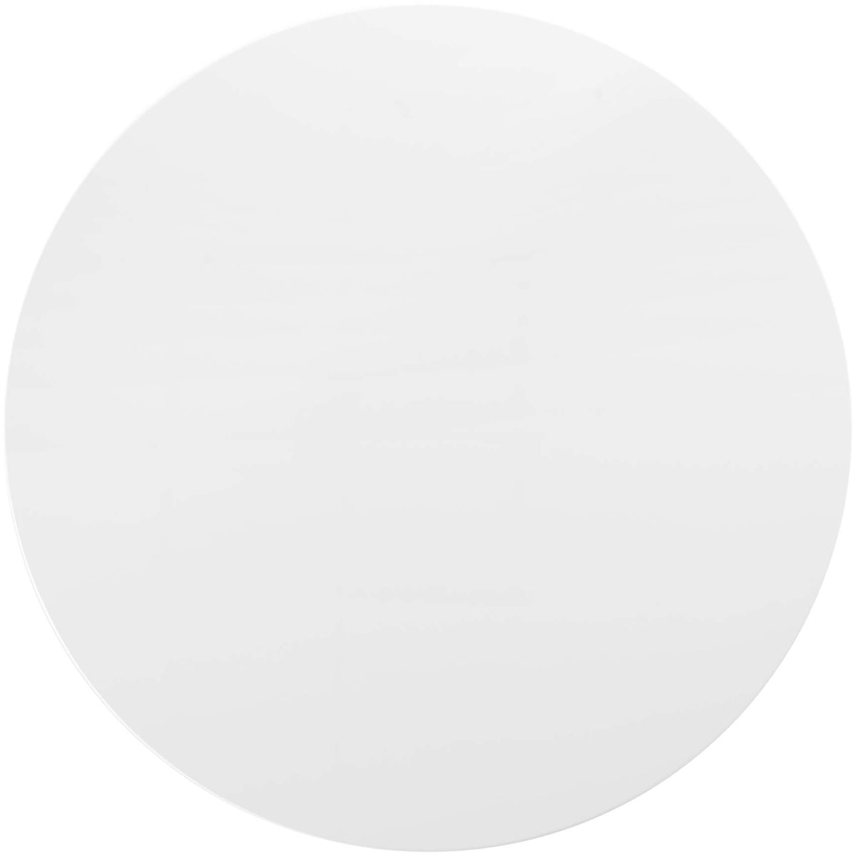 Lore Round Dining Table Gold/White