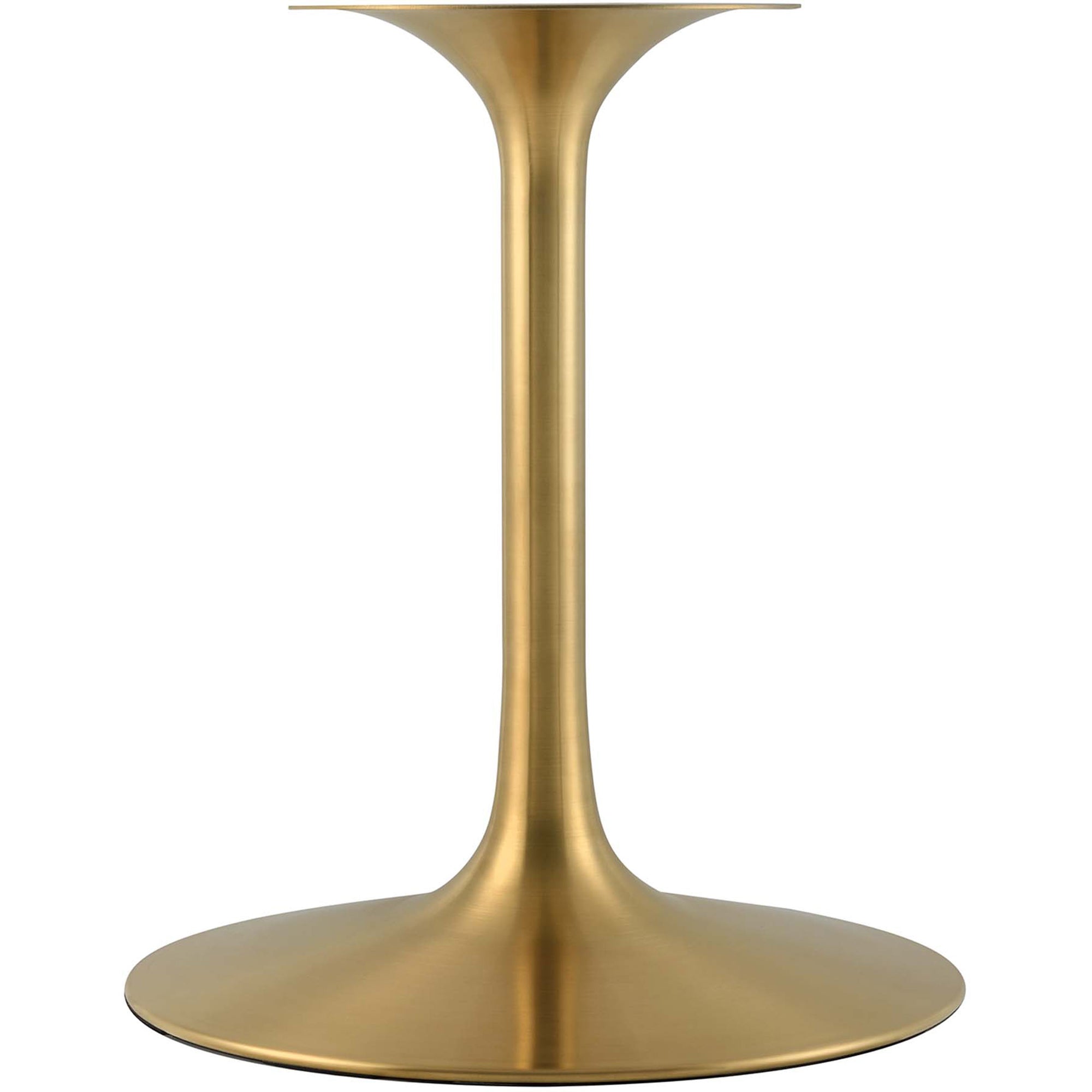 Lipton Round Faux Marble Dining Table White/Gold