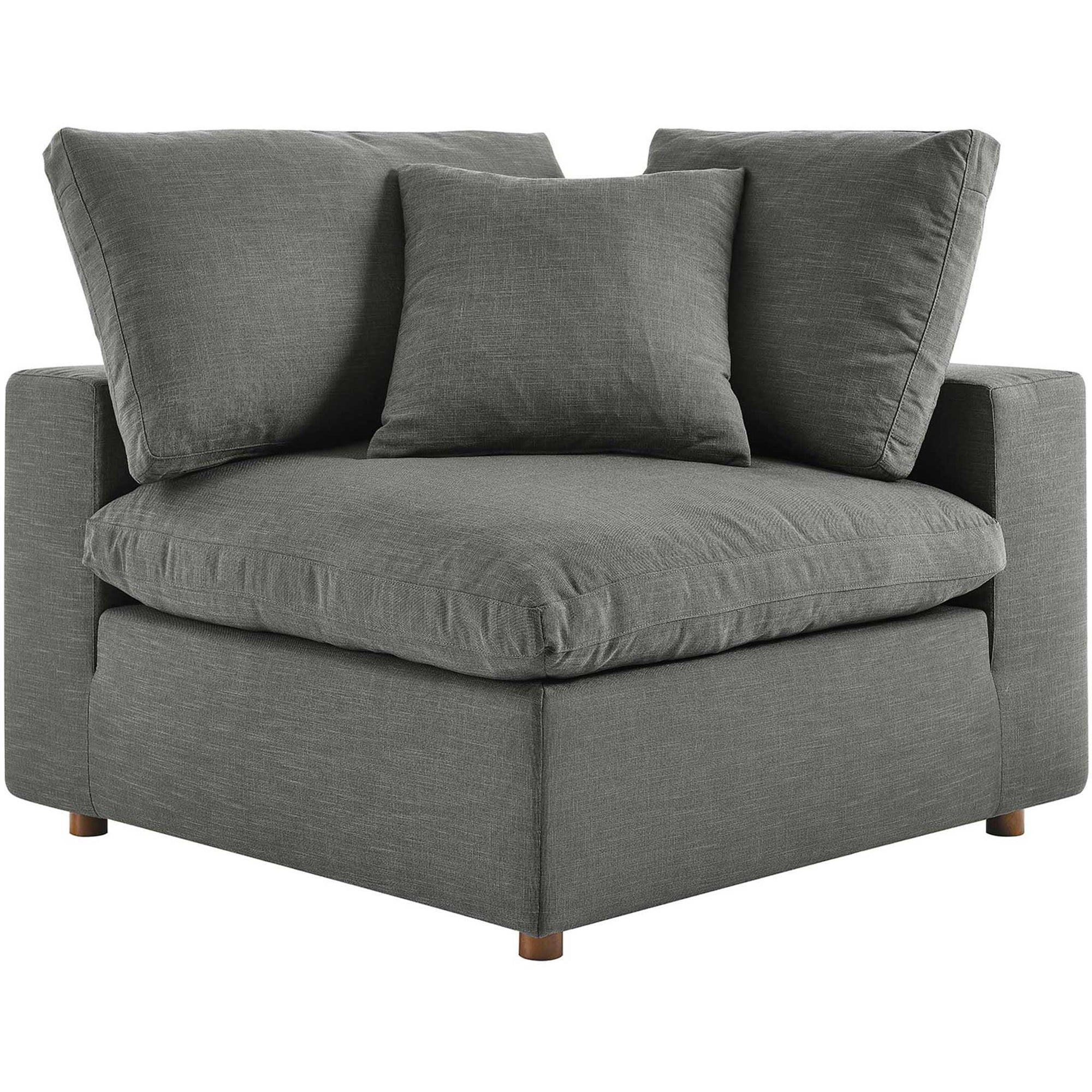 Carmen 4 Piece Modular Sectional Sofa Gray