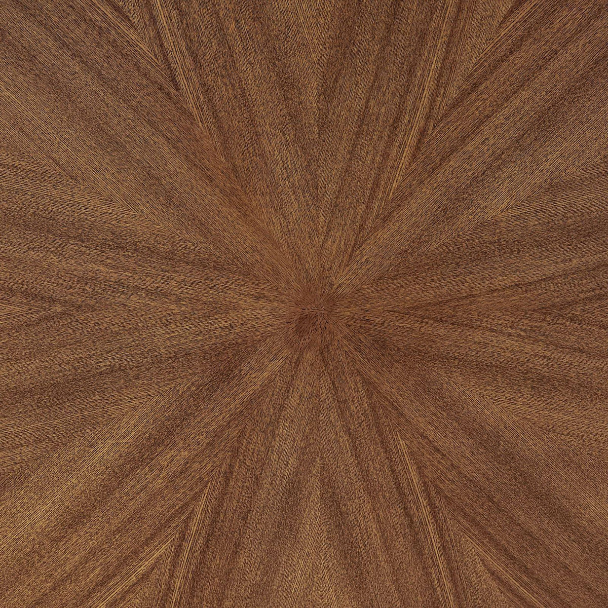 Starburst walnut veneer pattern emphasizing the natural character and depth of the wood grain || EEI-3847-WAL || detail_studio