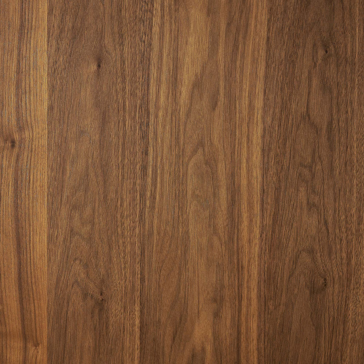 Walnut wood grain tabletop finish with warm natural variation in tone || EEI-4660-WAL-GLD || swatch_studio