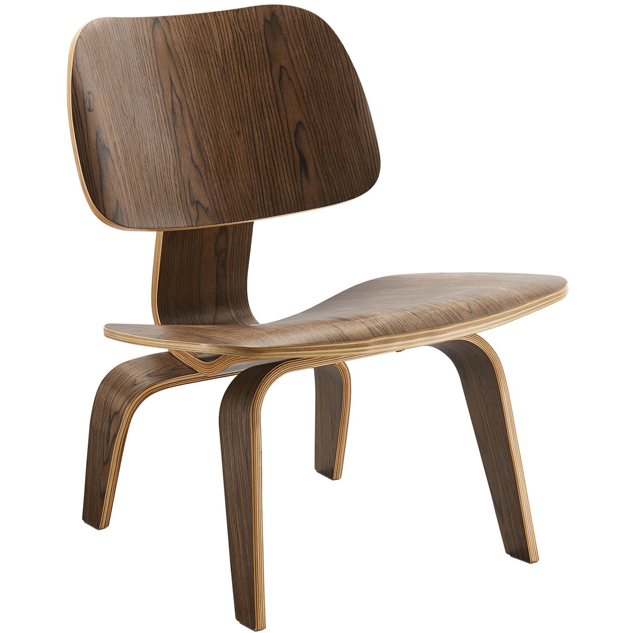Faley Lounge Chair Walnut