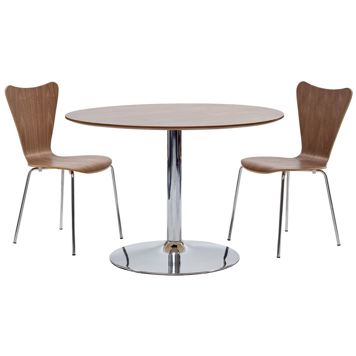 Ernesto Side Chair Walnut