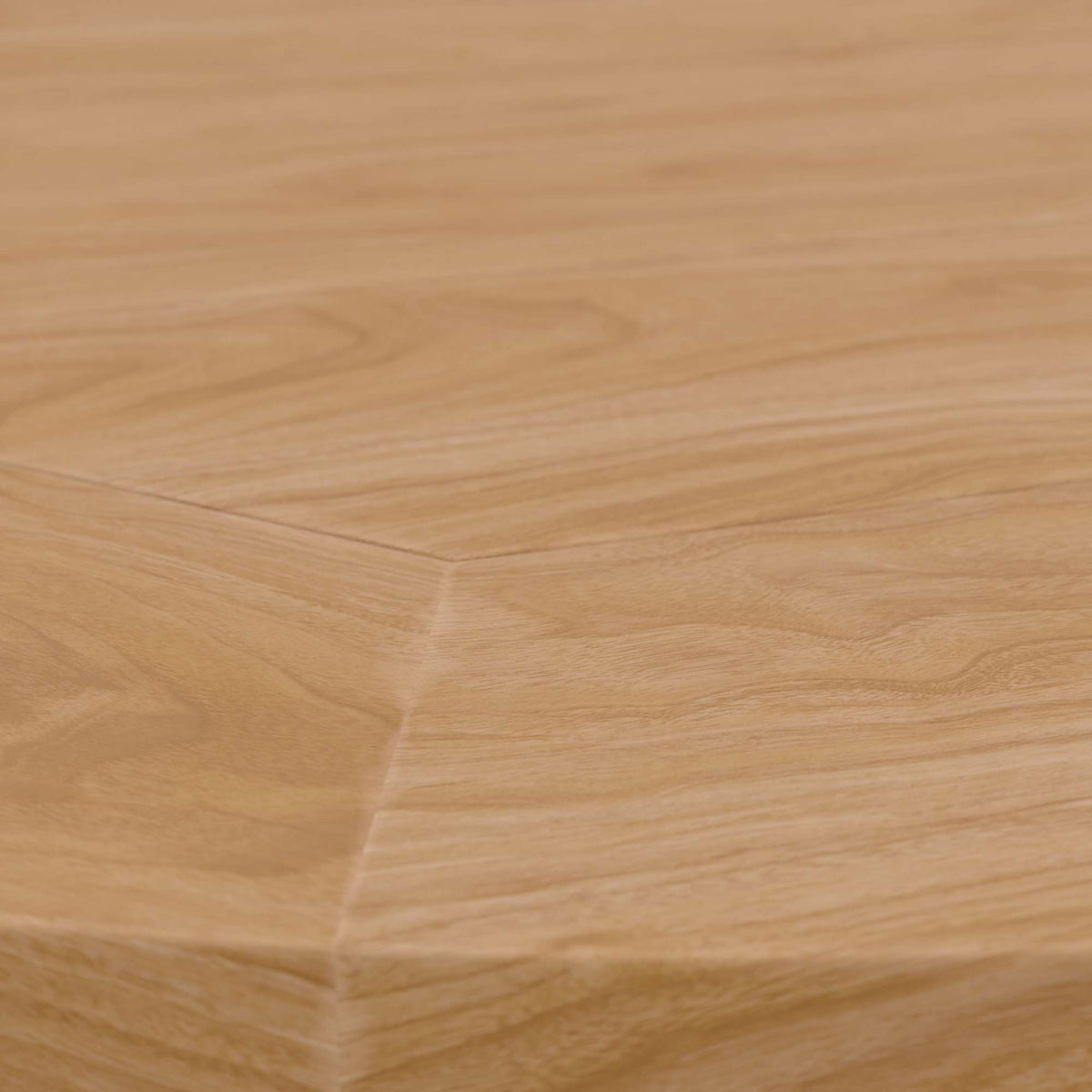Teak tabletop surface showcasing the rich natural grain and subtle tonal variations || EEI-5603-NAT || swatch_studio
