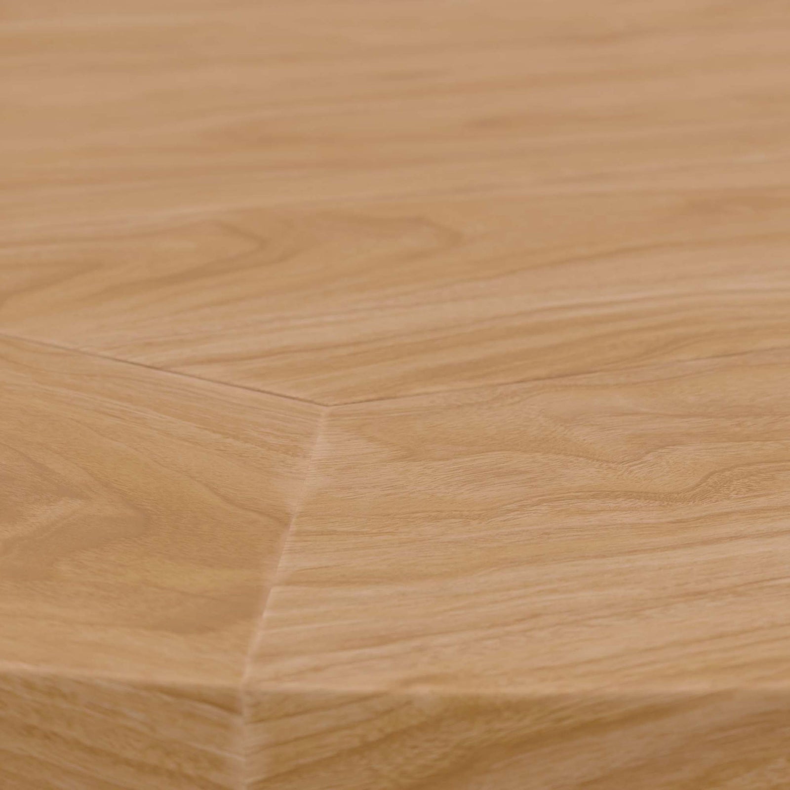 Teak tabletop surface showcasing the rich natural grain and subtle tonal variations || EEI-5603-NAT || swatch_studio
