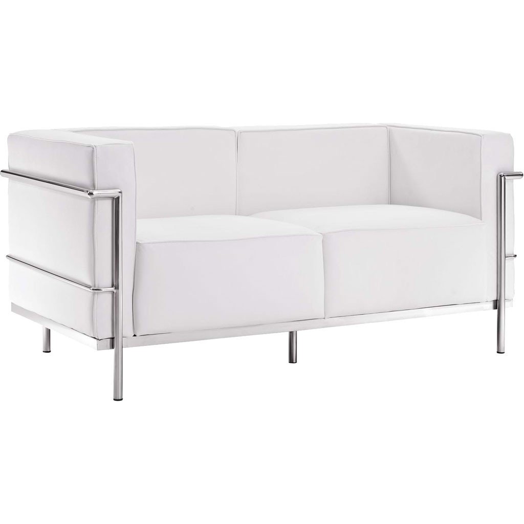 Chant Grande Loveseat White