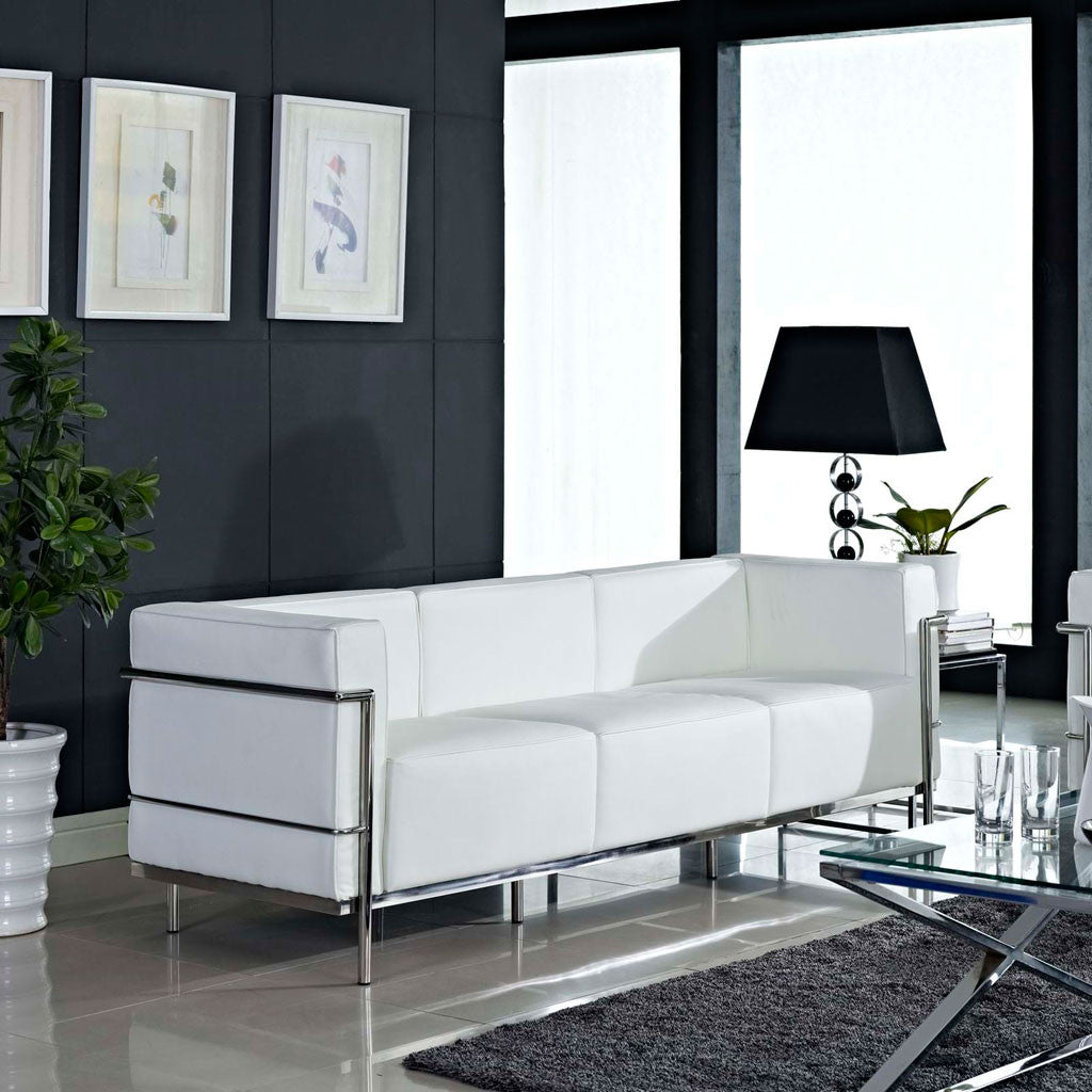 Chant Grande Sofa White