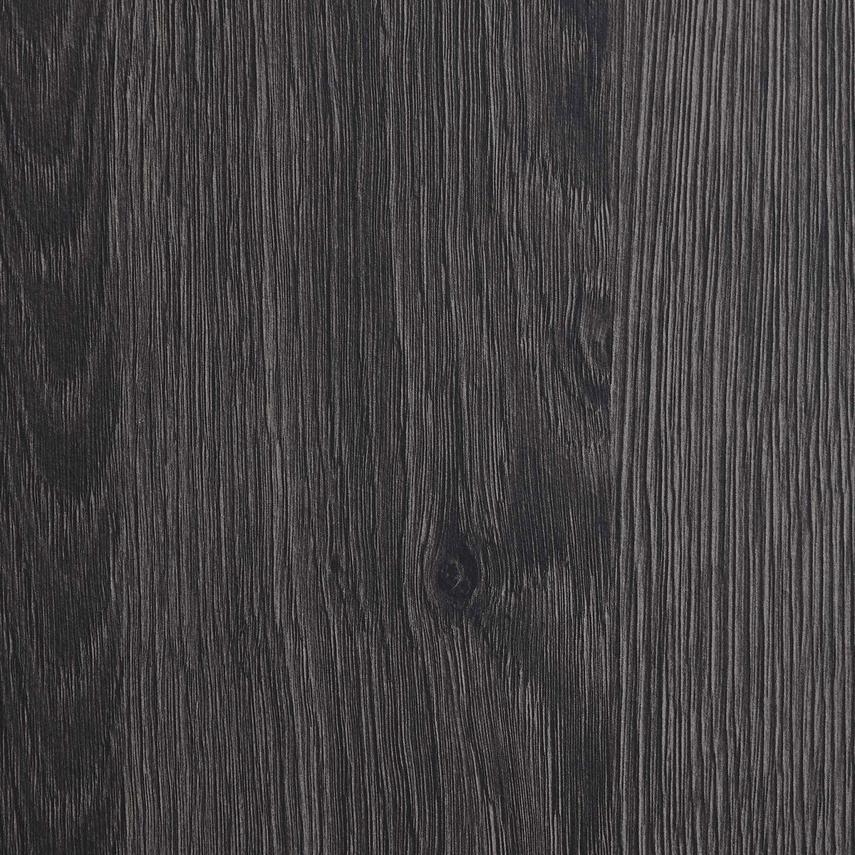 Charcoal wood grain laminate finish with realistic texture and subtle tonal variation. || EEI-5743-CHA || swatch_studio