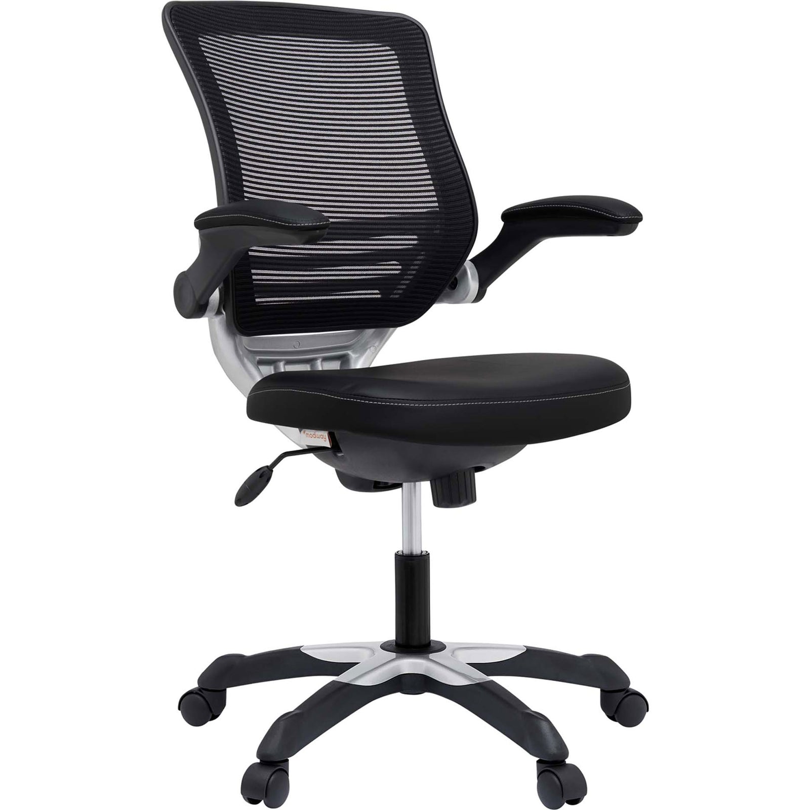 Edgemont Vinyl Office Chair Black
