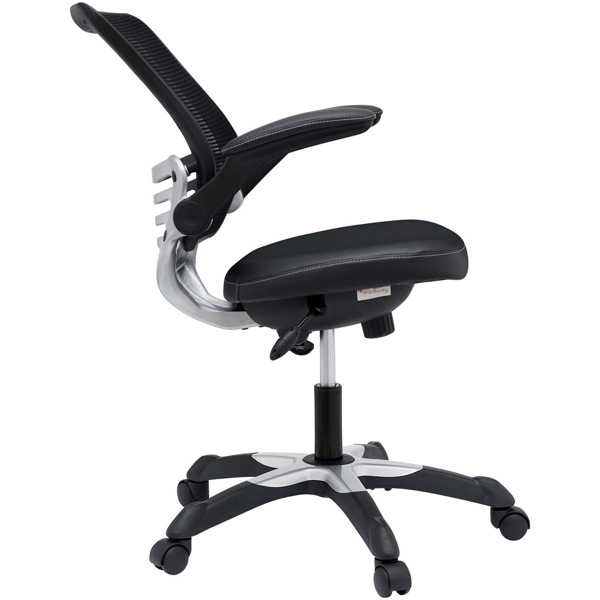 Edgemont Vinyl Office Chair Black