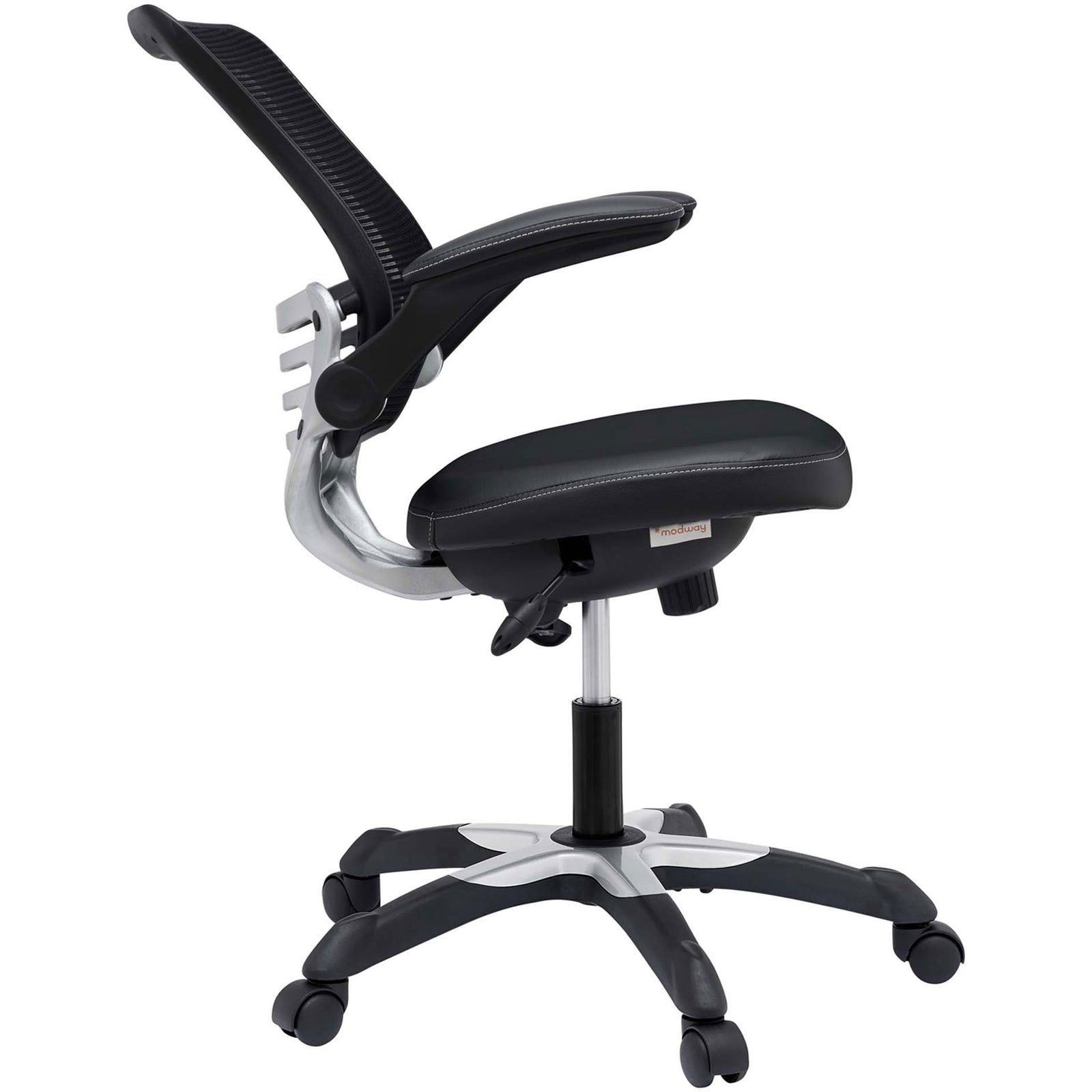 Edgemont Vinyl Office Chair Black