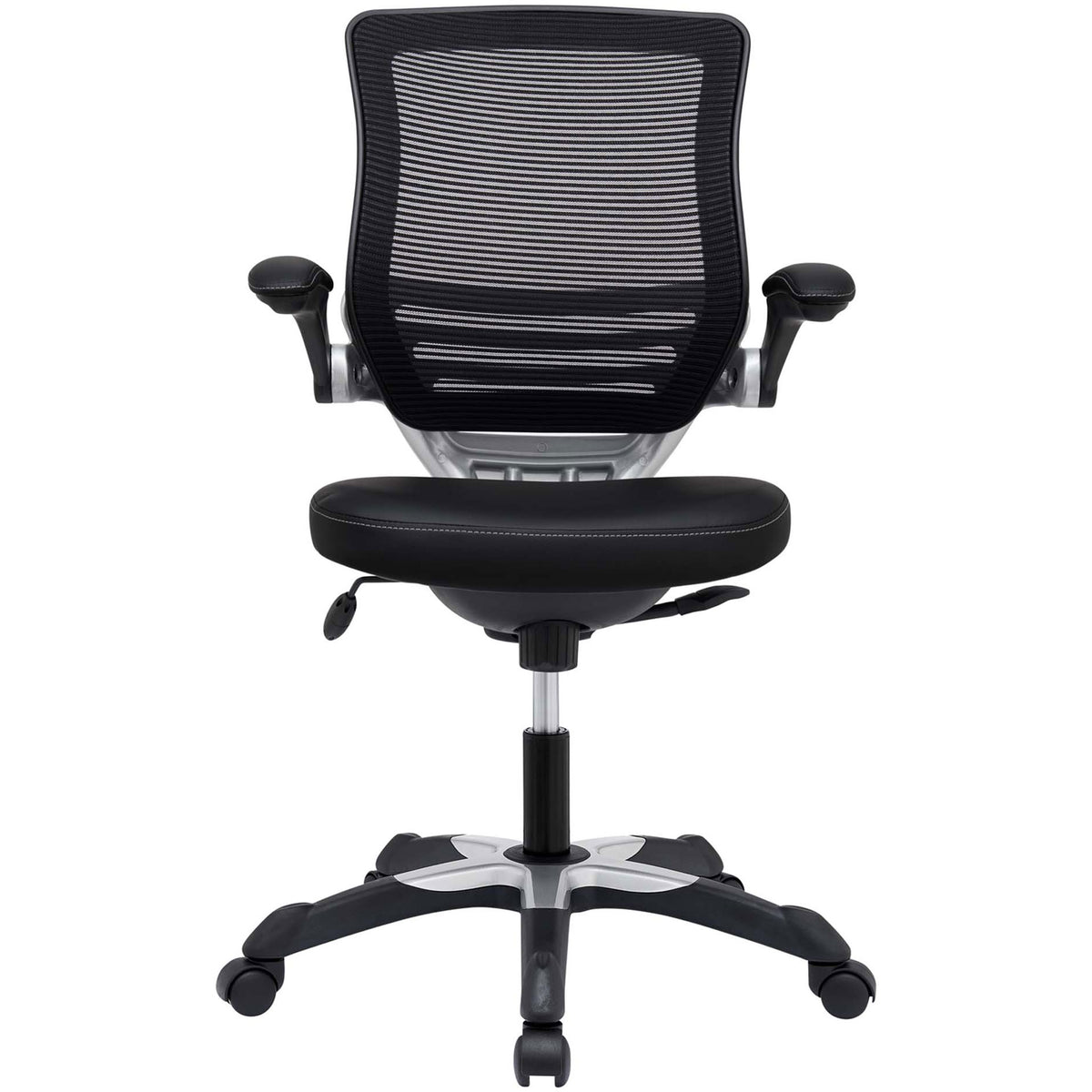 Edgemont Vinyl Office Chair Black