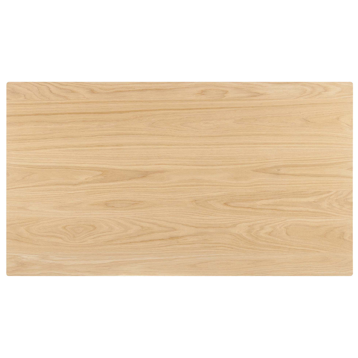 Wide oak tabletop highlighting natural wood grain pattern and smooth, easy-clean surface || EEI-6017-OAK-OAK || top_studio