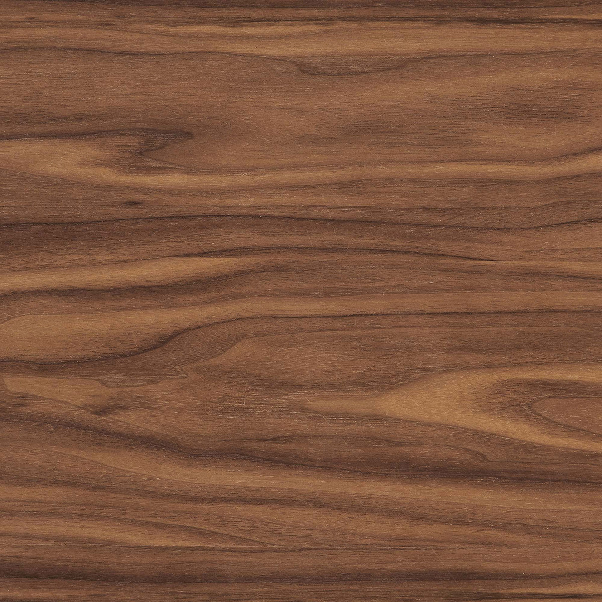 Rich walnut wood veneer showcases organic grain variations for a warm, natural dining table finish || EEI-6064-WAL-SET || swatch_studio