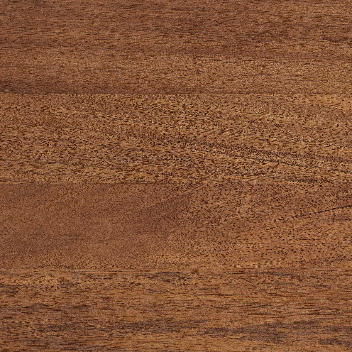 Walnut stain reveals natural mango wood grain variation and depth. || EEI-6344-WAL || swatch_studio