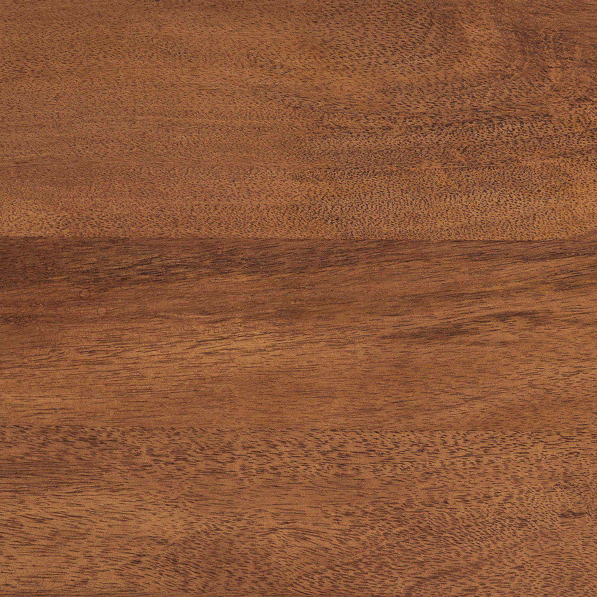 Walnut-finished mango wood with tonal grain and subtle knots. || EEI-6345-WAL || swatch_studio