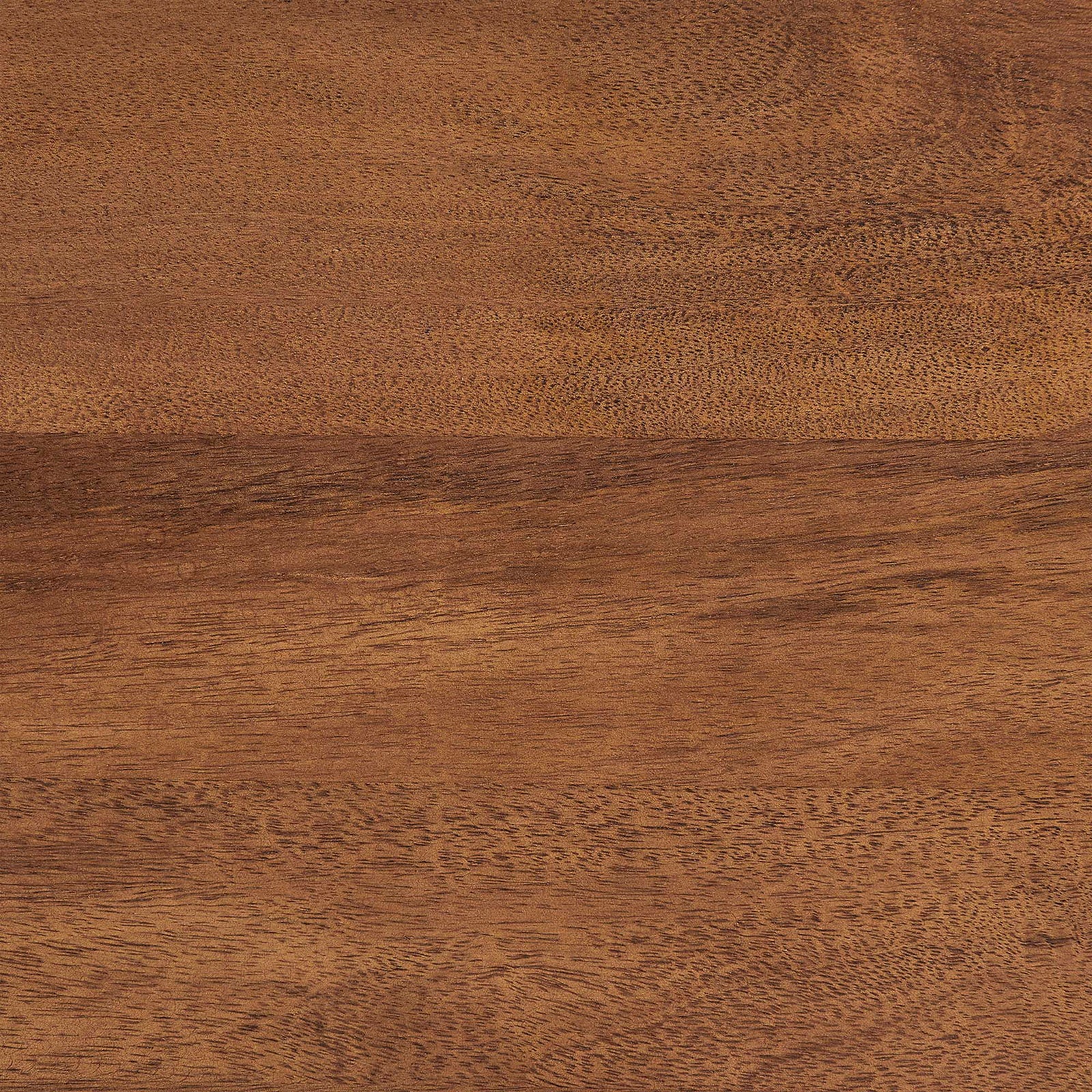Walnut-finished mango wood with tonal grain and subtle knots. || EEI-6345-WAL || swatch_studio