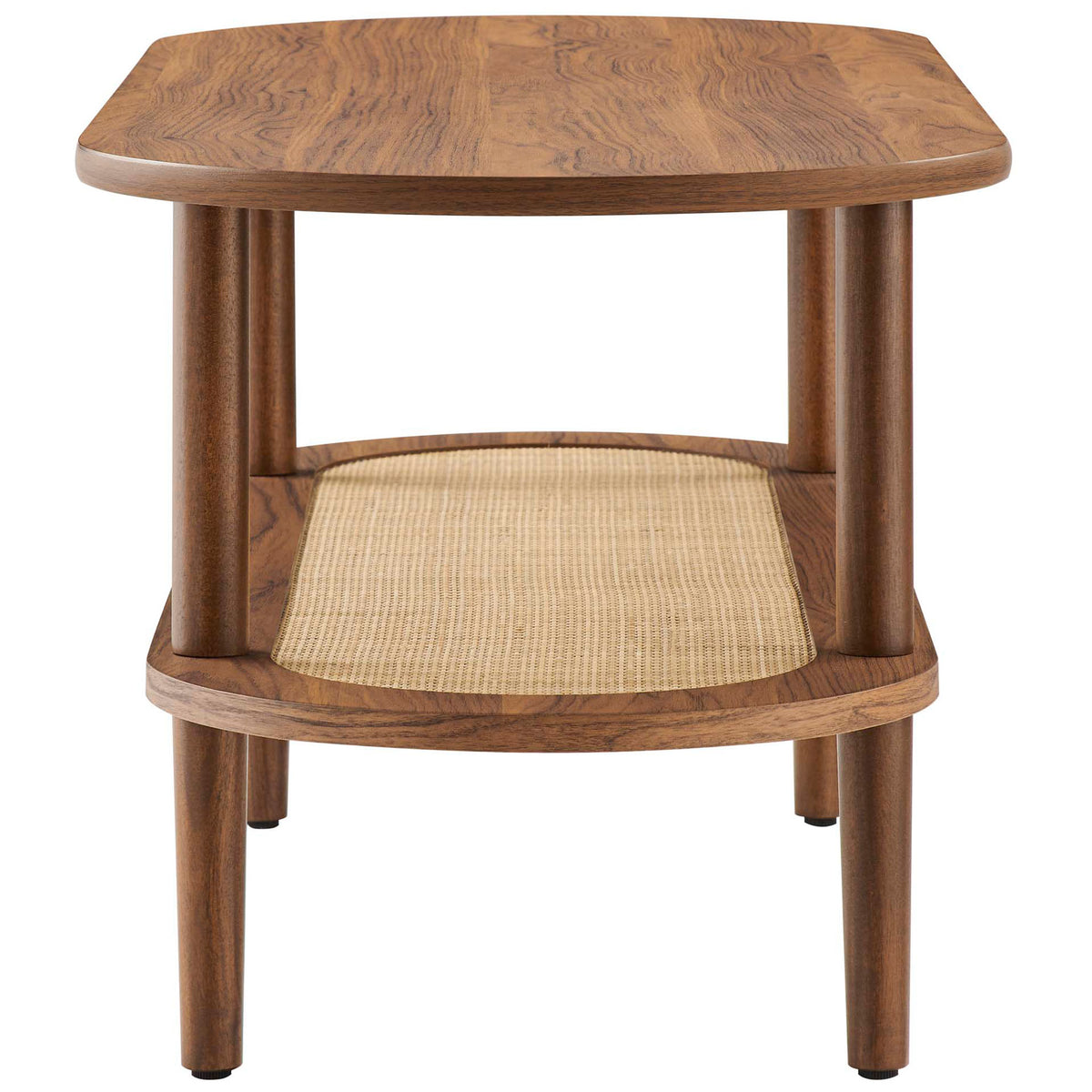 Slim profile with rounded edges and two-tier design that keeps essentials within easy reach. || EEI-6526-WAL || side_studio