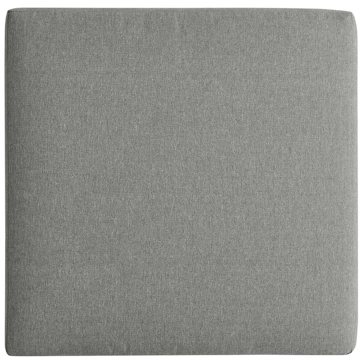 Gray cushion surface showcases smooth, supportive upholstery tailored for outdoor relaxation || EEI-6627-GRY-GRY || detail_studio