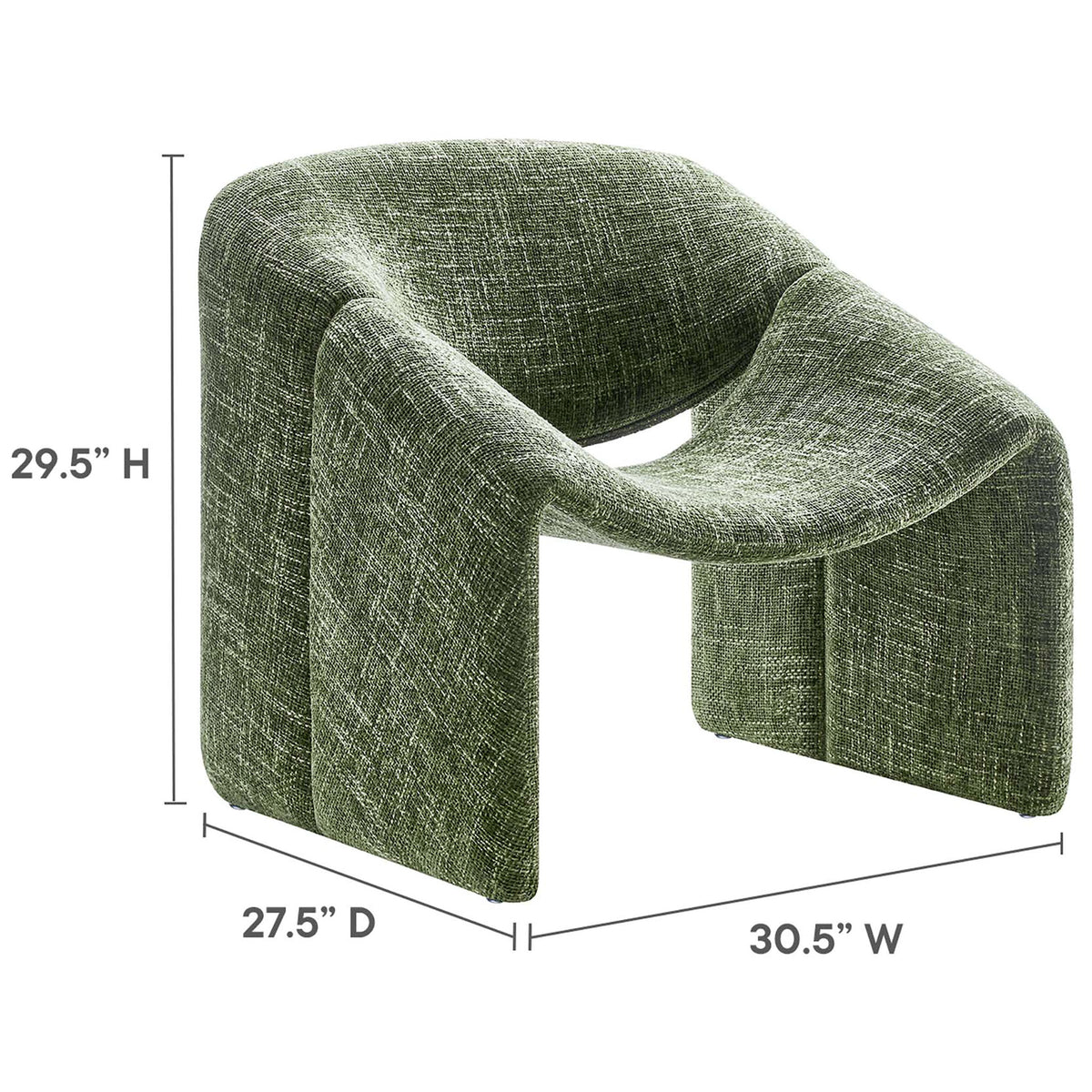Compact proportions fit effortlessly in living rooms, bedrooms, and cozy corners || EEI-6767-BAS || dimension_studio