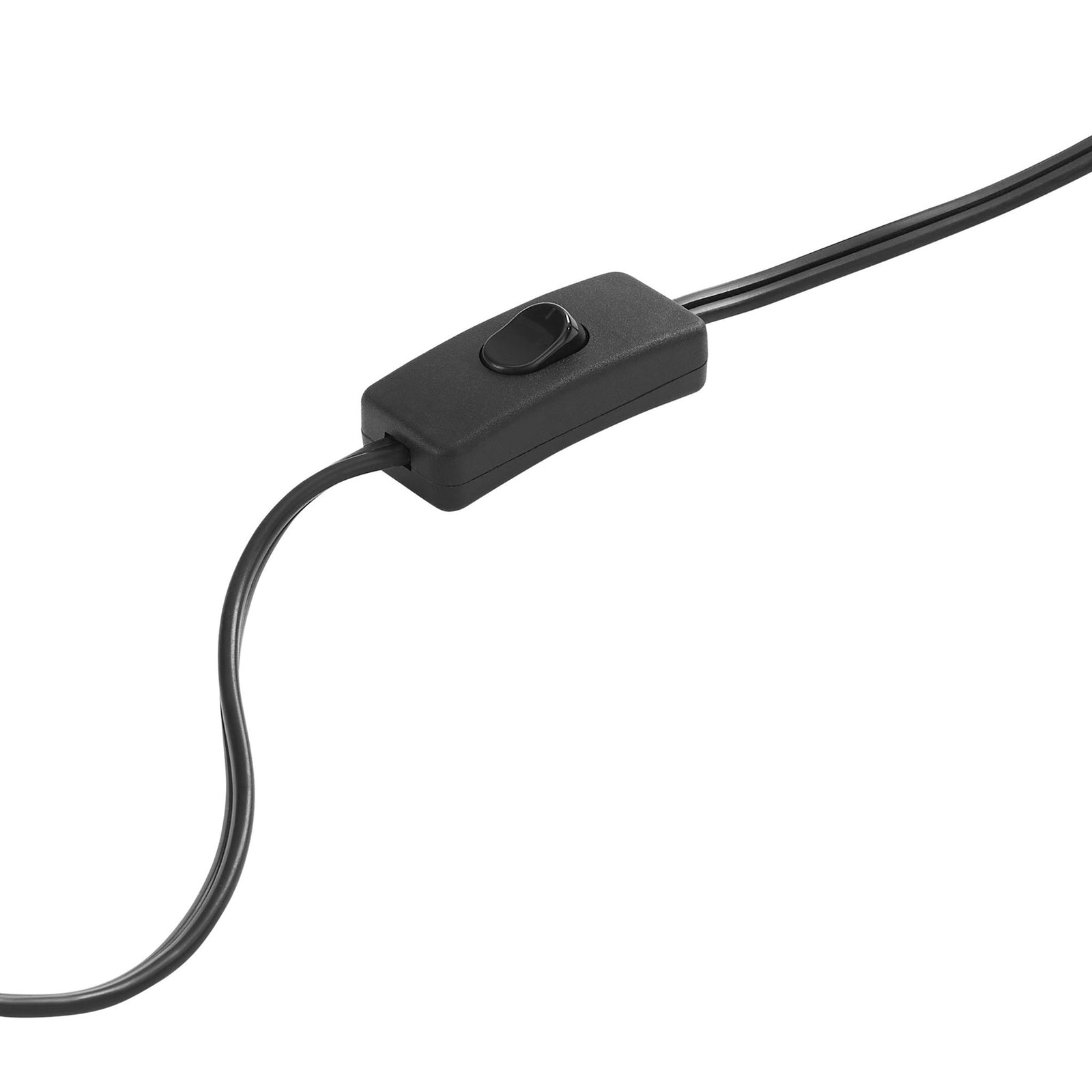 Inline black on off switch on the Wave table lamp cord for easy bedside lighting control || EEI-6876-BLK || detail_studio
