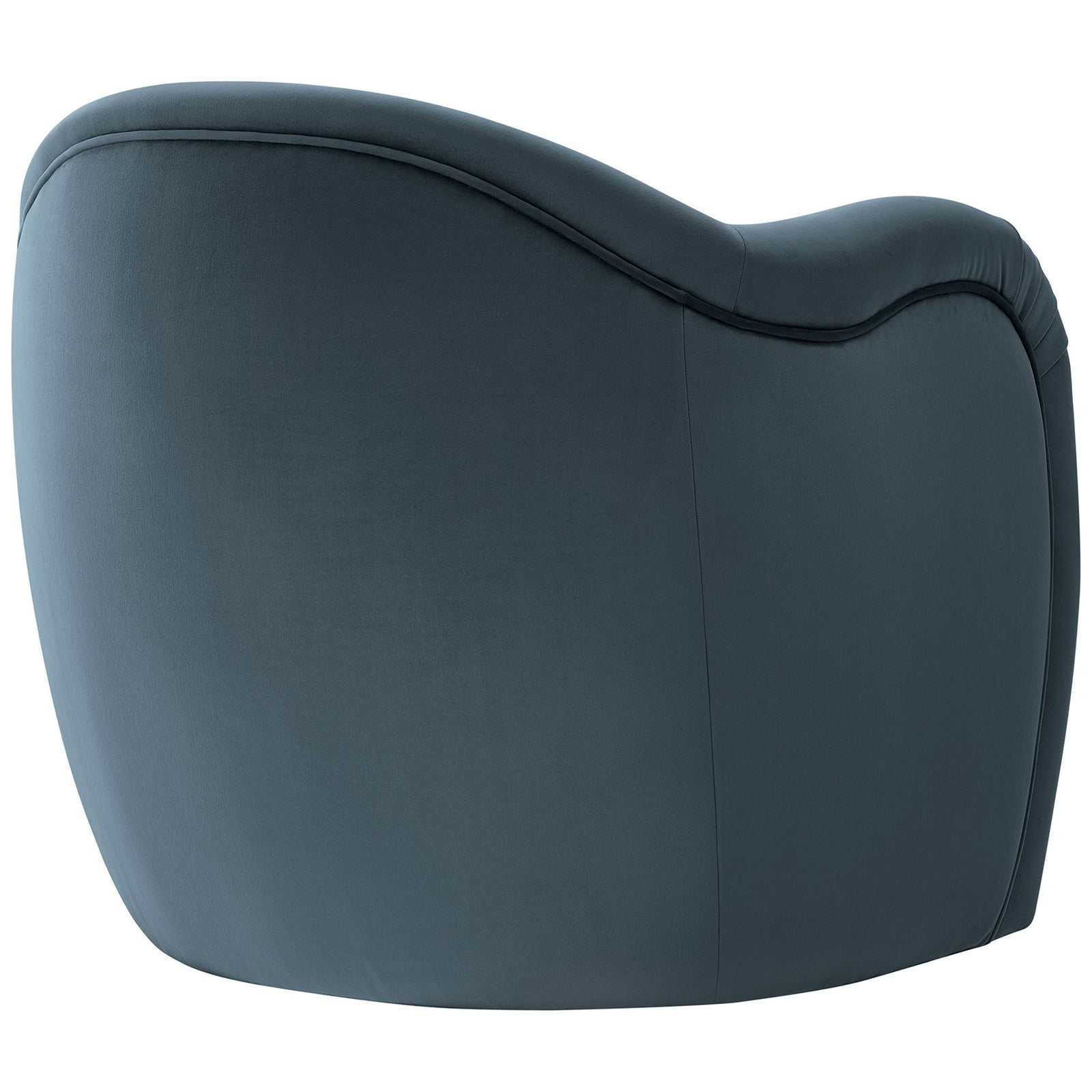 Gracefully contoured backrest showcases the smooth, uninterrupted upholstery || EEI-7074-CAB || back_studio