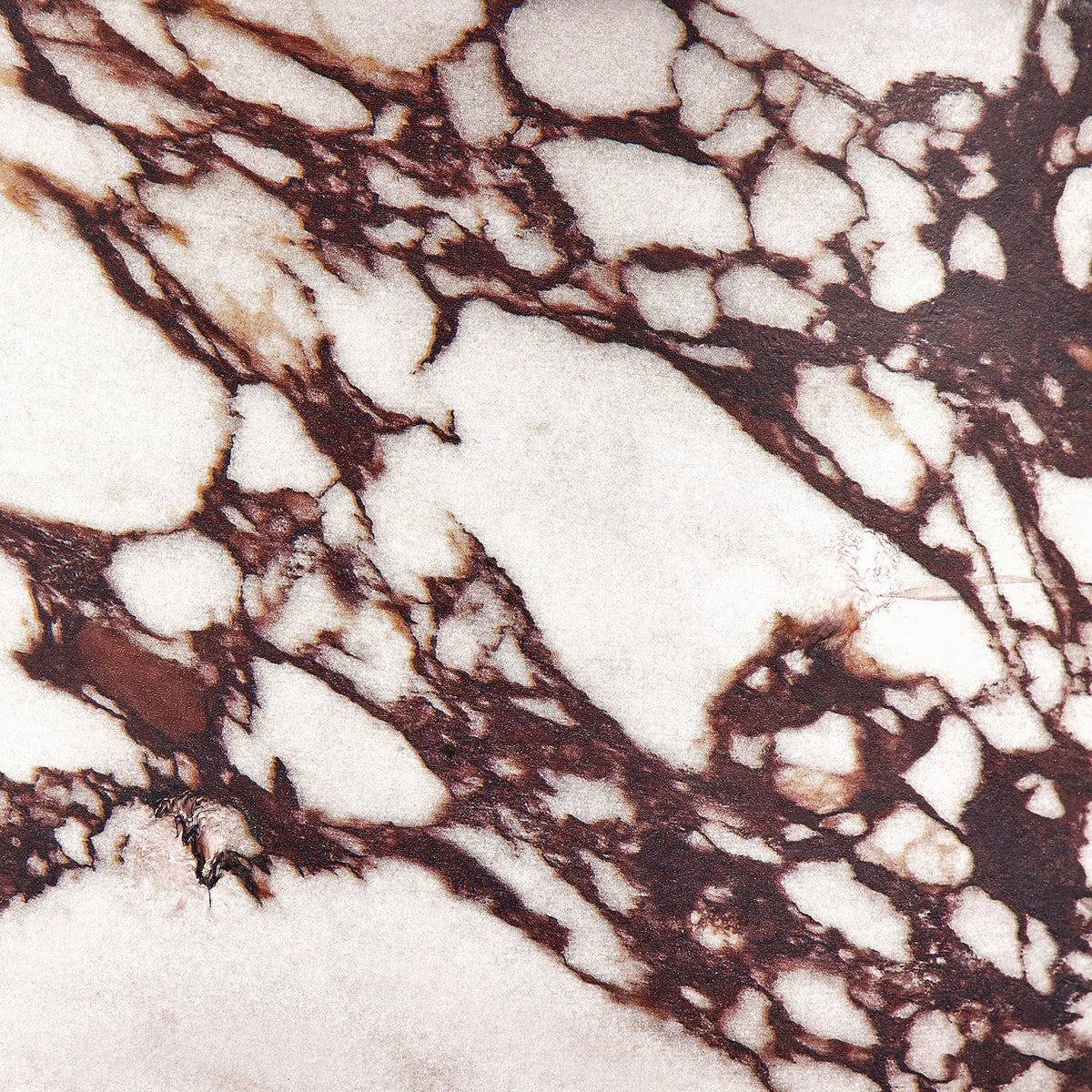 Bold marbled pattern in deep red and warm tones across the Alora coffee table finish || EEI-7091-RED || swatch_studio
