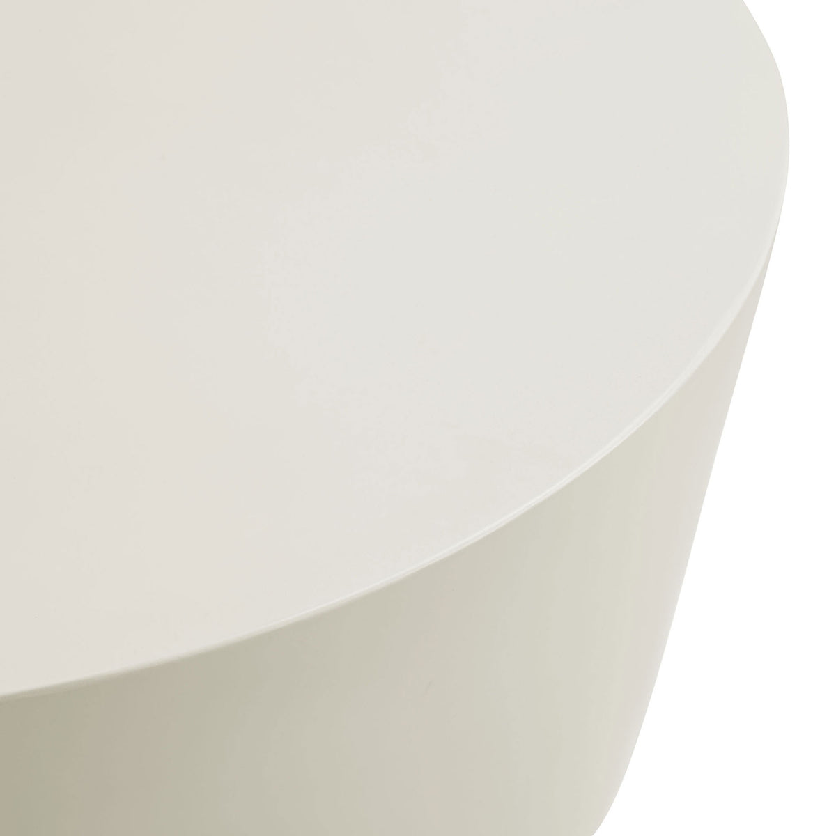Close-up of the white concrete finish showcasing its soft, matte texture and subtle natural flecks || EEI-7099-WHI || swatch_studio