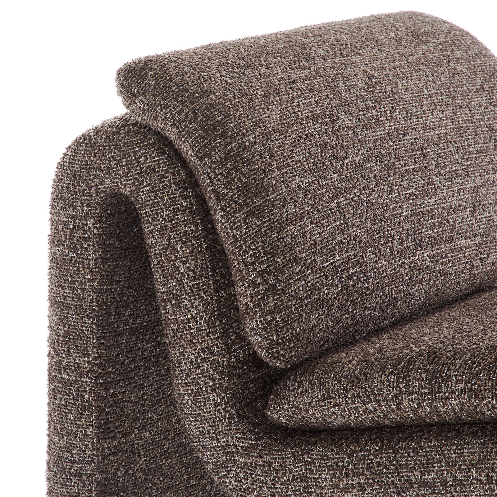 Close-up of nubby boucle texture and plush cushioning for tactile, cozy appeal || EEI-7103-ATQ || detail_studio